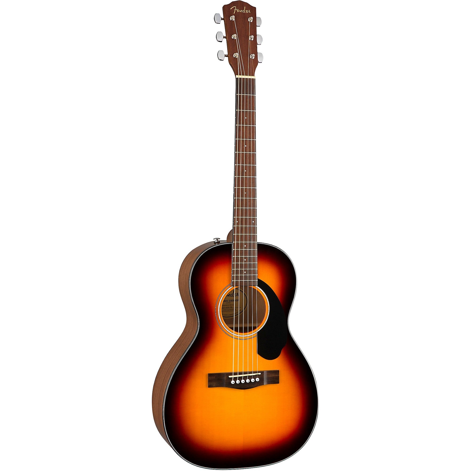 Fender CP-60S Parlor Acoustic Guitar Sunburst