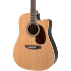 Rogue RA-110D-CE Dreadnought Cutaway Acoustic-Electric Guitar Natural