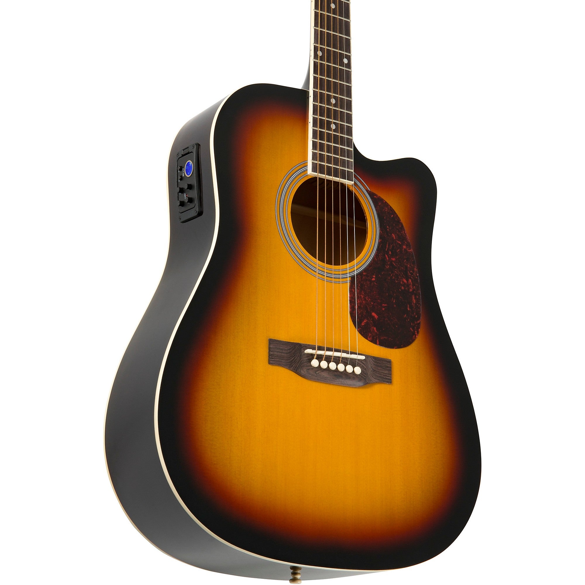 Rogue RA-110D-CE Dreadnought Cutaway Acoustic-Electric Guitar Sunburst