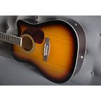 Rogue RA-110D-CE Dreadnought Cutaway Acoustic-Electric Guitar Sunburst