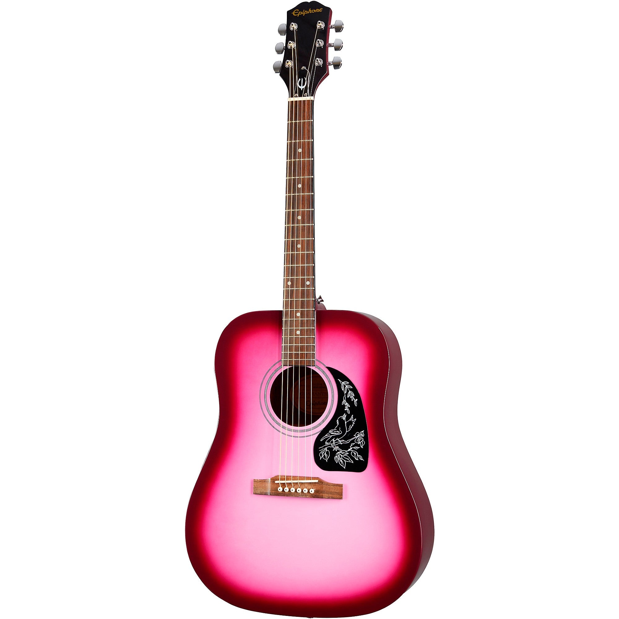 Epiphone Starling Acoustic Guitar Hot Pink Pearl