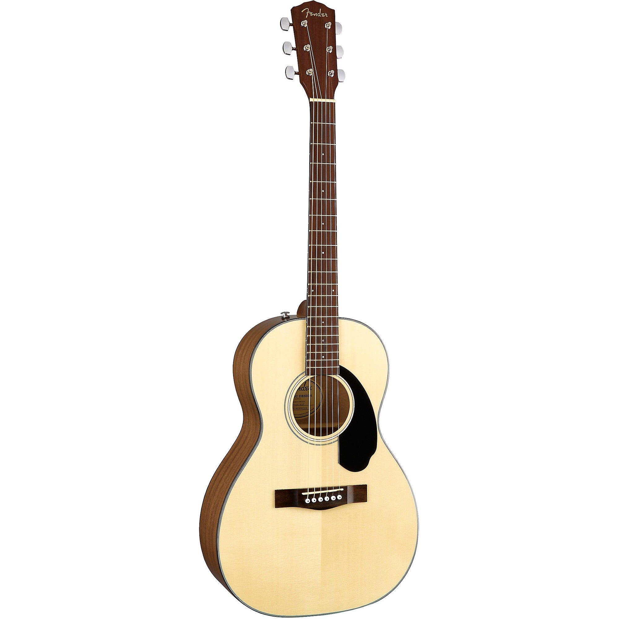 Fender CP-60S Parlor Acoustic Guitar Natural
