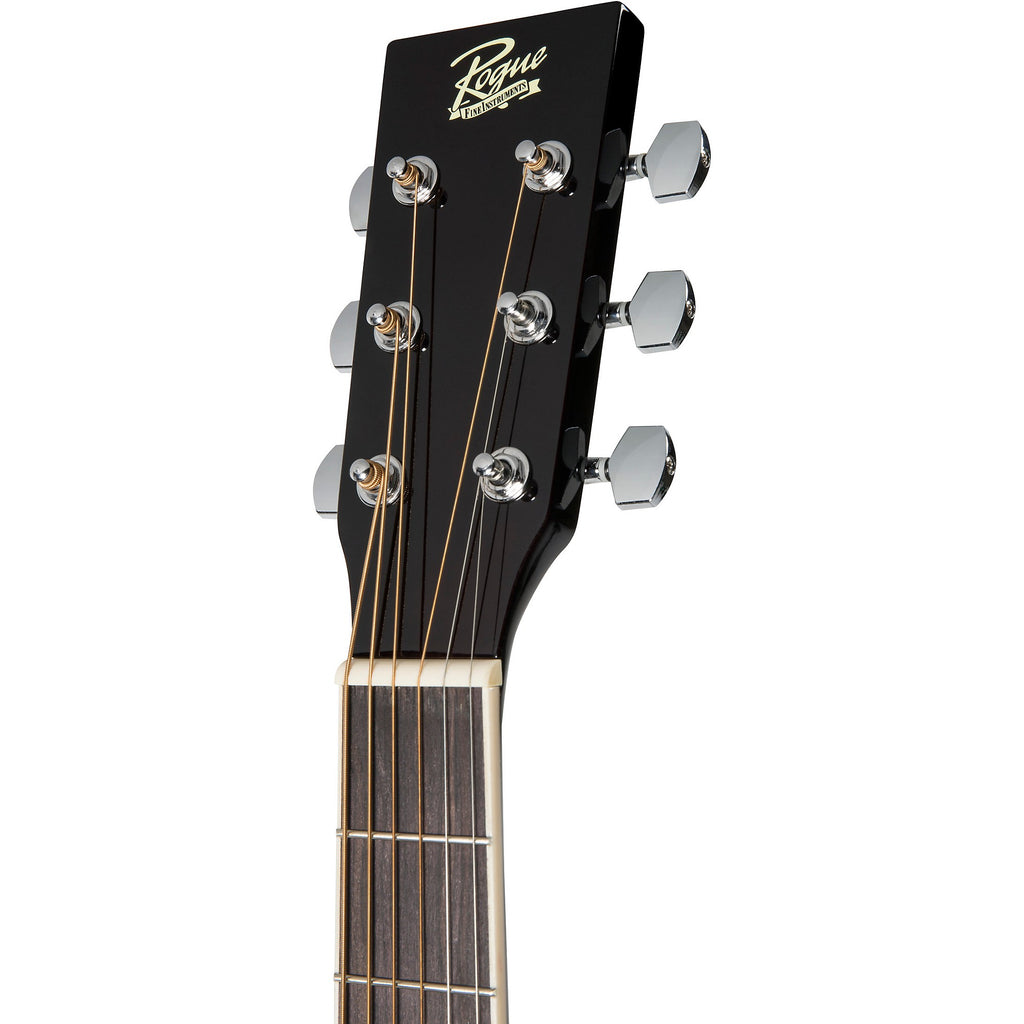 Rogue RA-110D-CE Dreadnought Cutaway Acoustic-Electric Guitar Black