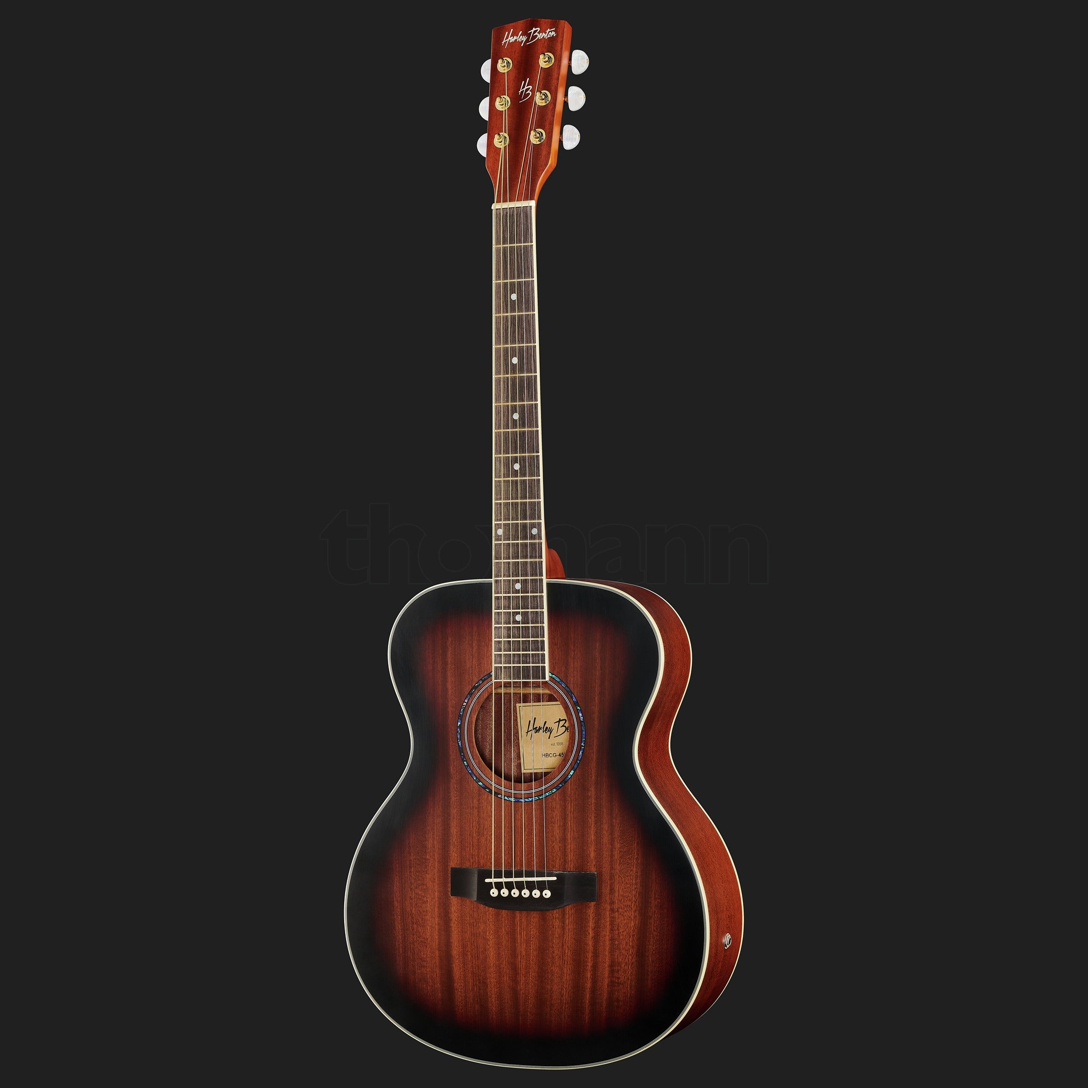 Harley Benton CG-45E Vintage Sunburst