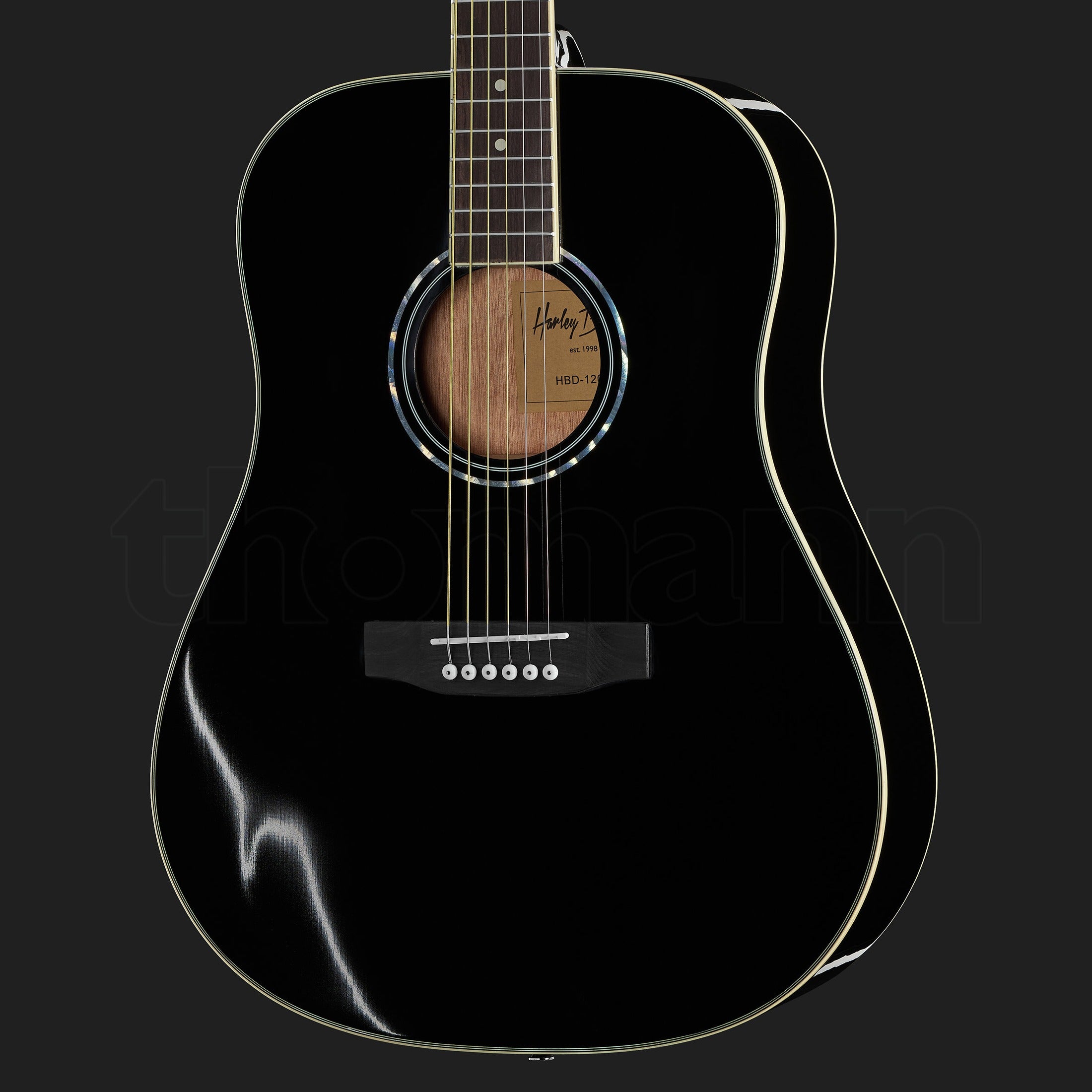 Harley Benton D-120BK