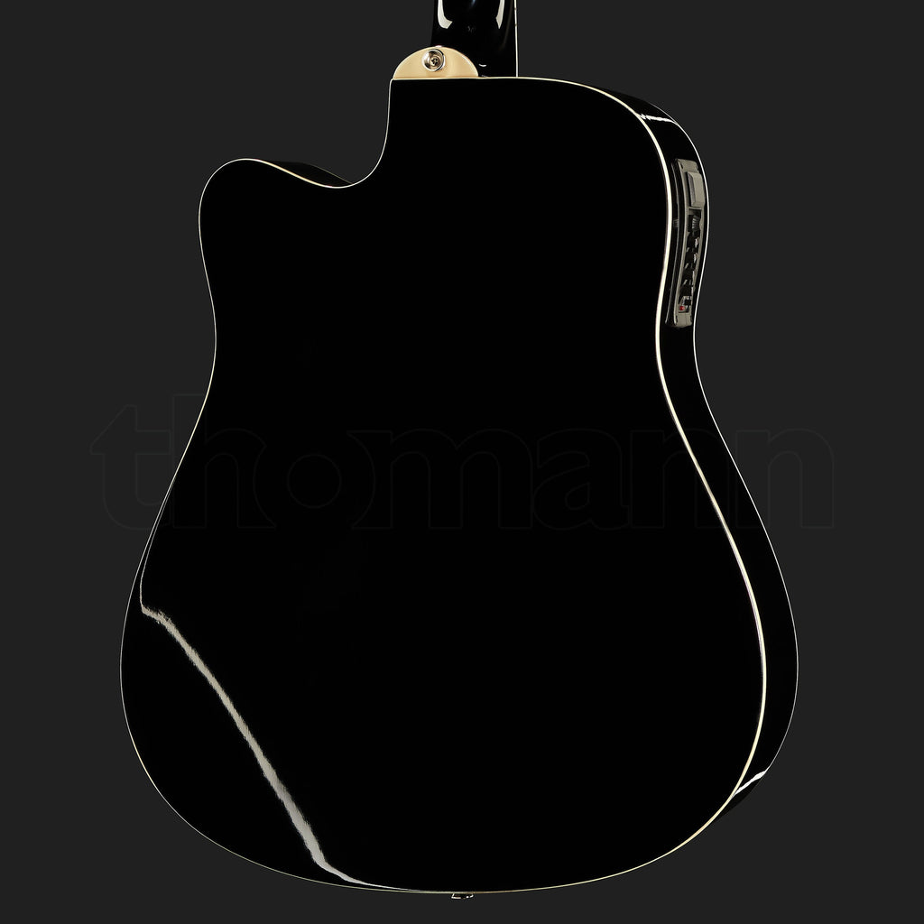 Harley Benton D-120CE BK