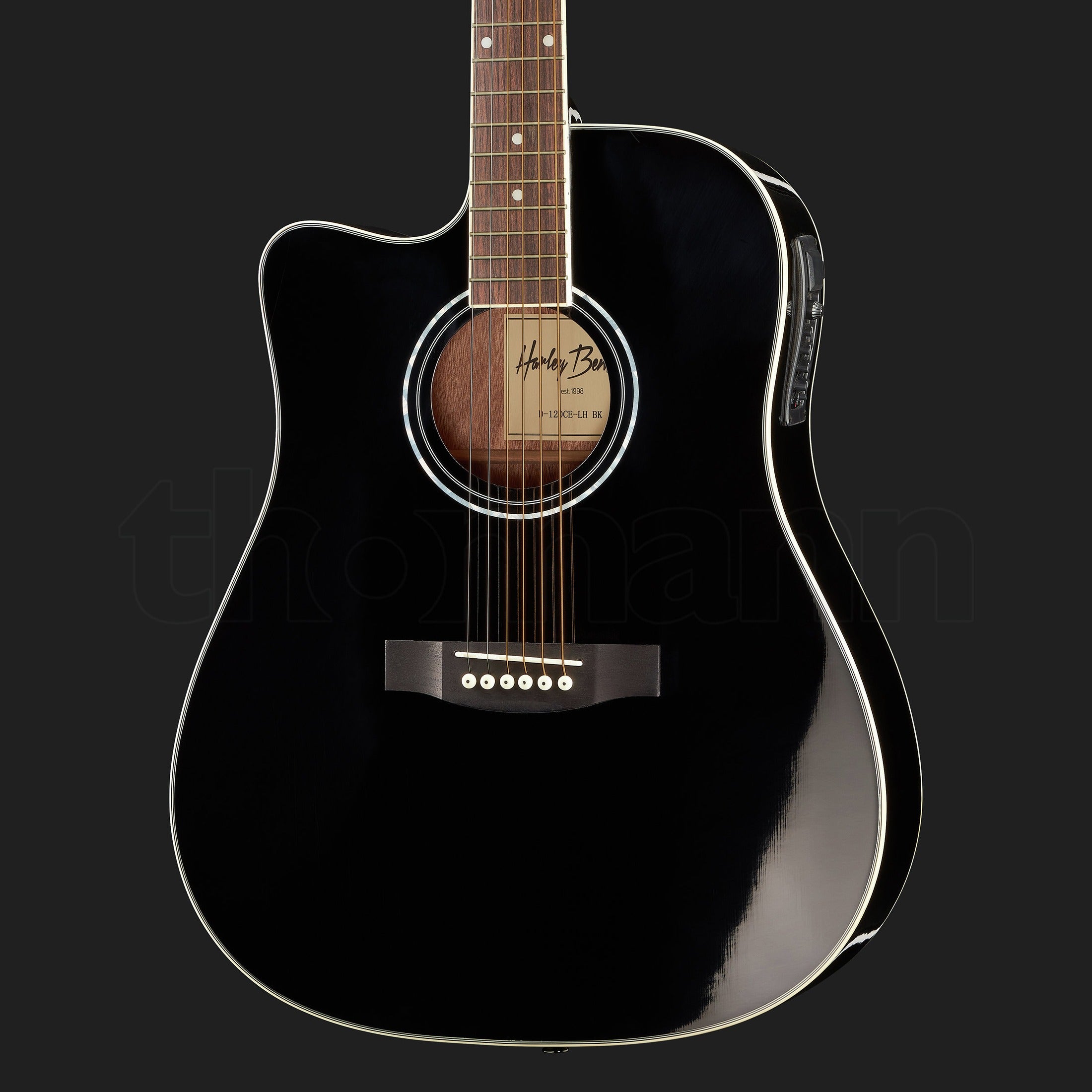 Harley Benton D-120CE-LH BK