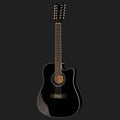 Harley Benton D-200CE-12BK