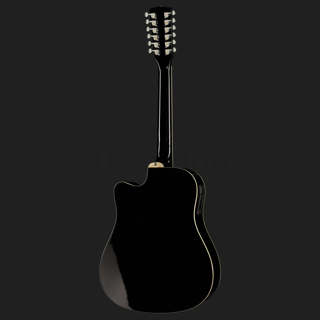 Harley Benton D-200CE-12BK