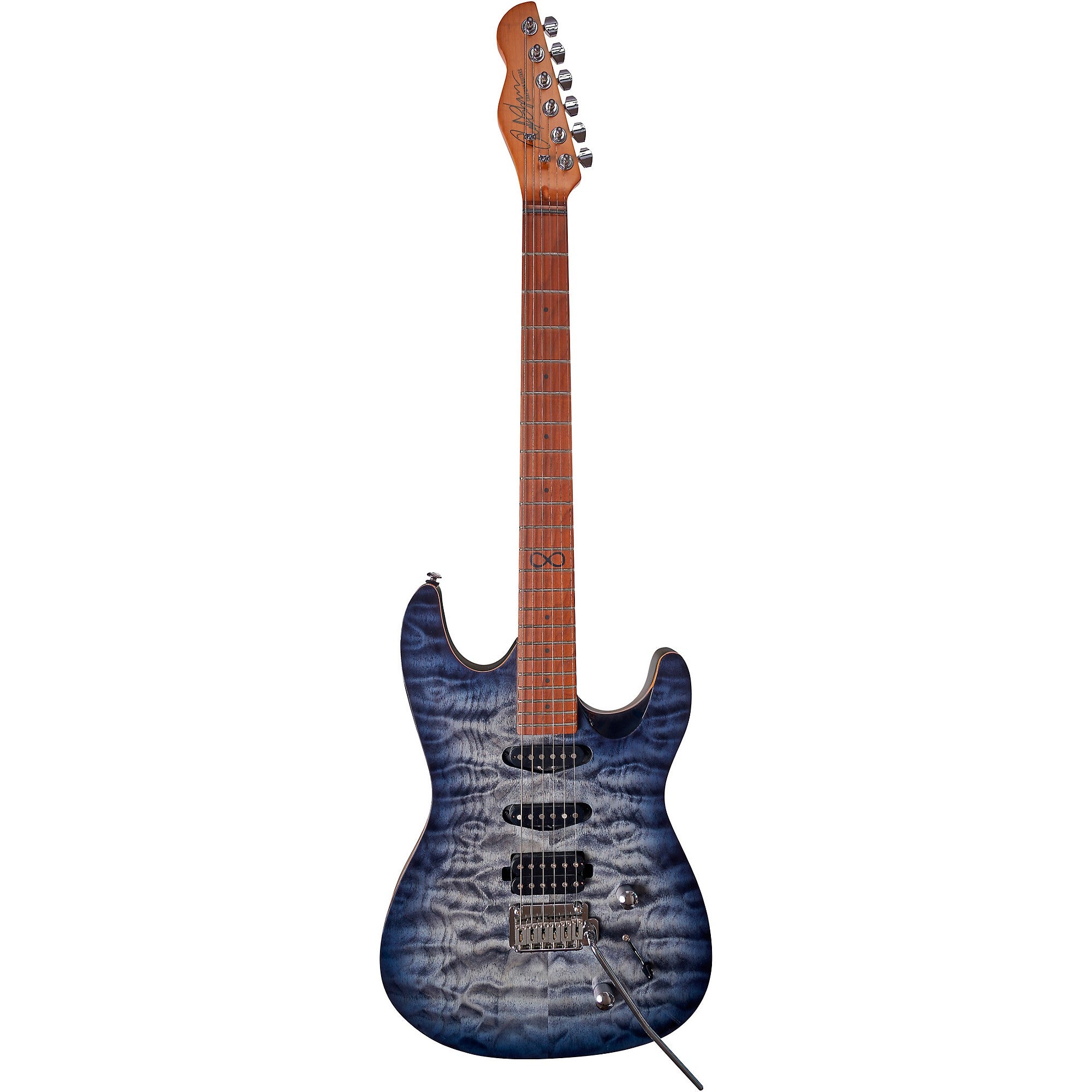 Chapman ML1 Hybrid Electric Guitar Sarsen Stone Black Gloss