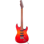 Chapman ML1 Hybrid Electric Guitar Cali Sunset Red Gloss