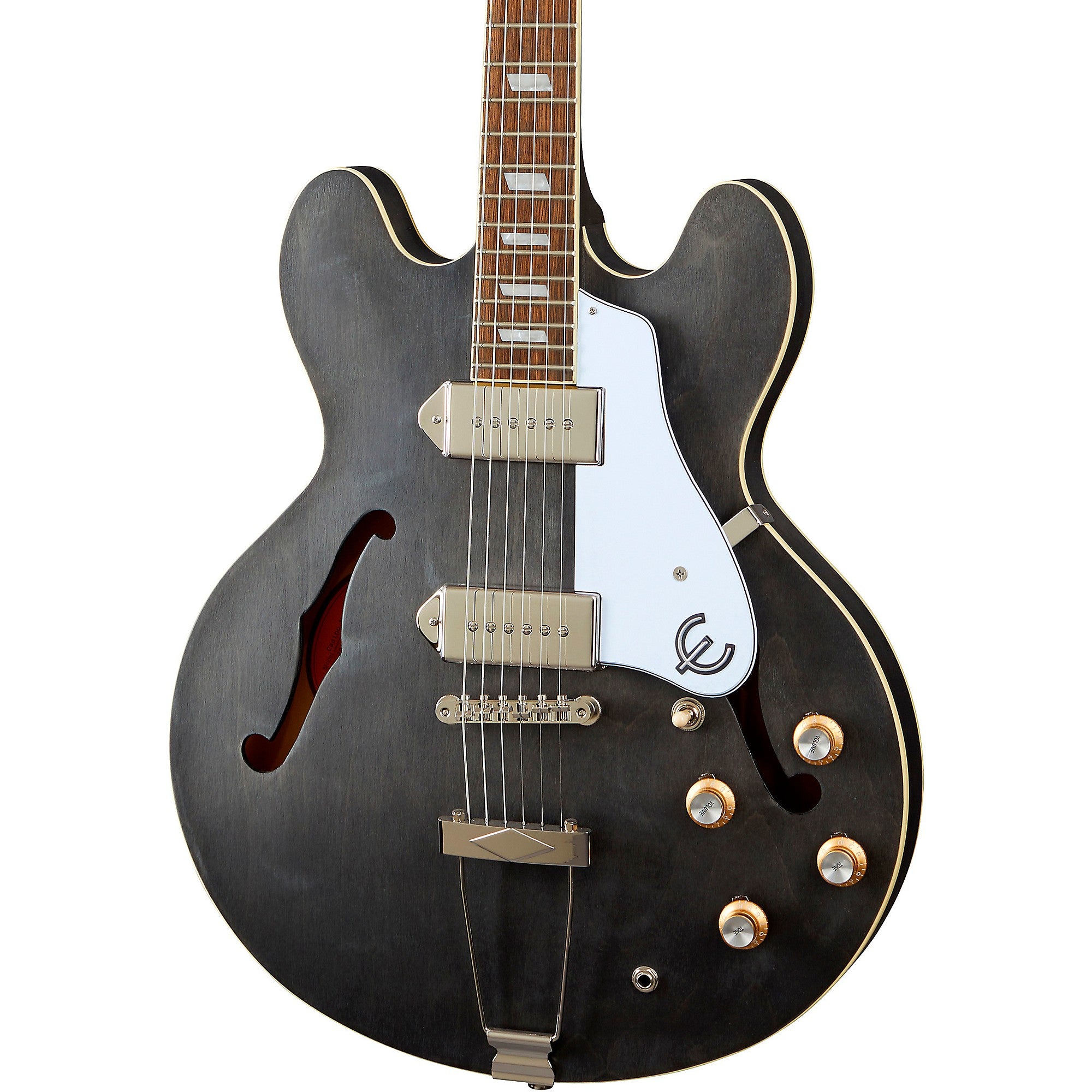 Epiphone Casino Worn Hollowbody Electric Guitar Ebony