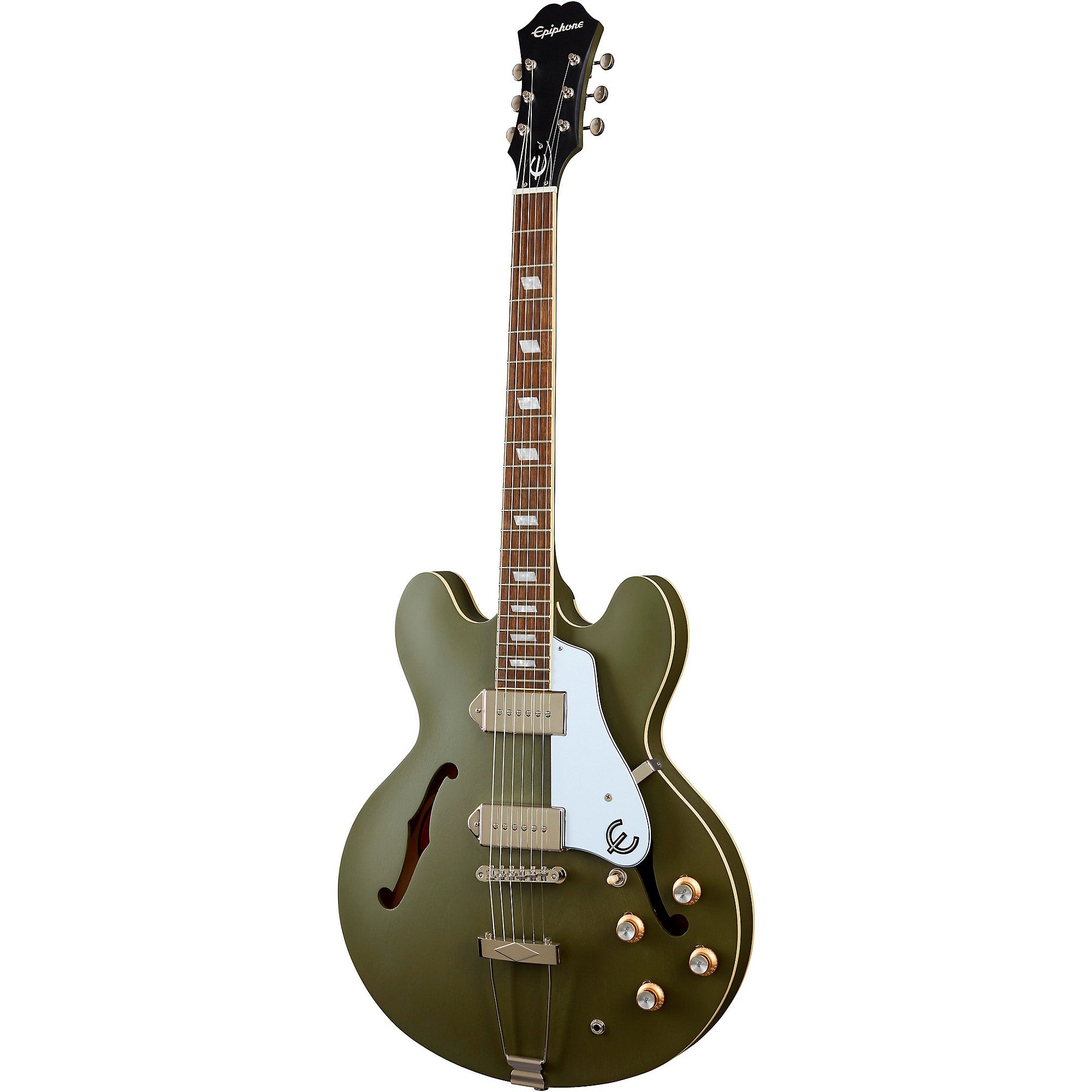 Epiphone Casino Worn Hollowbody Electric Guitar Olive Drab