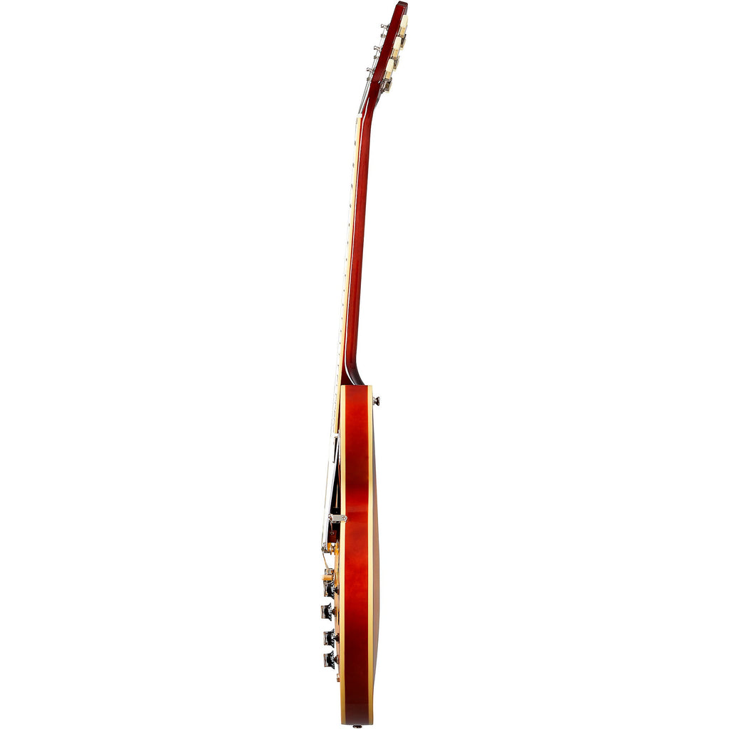 Epiphone ES-335 Figured Semi-Hollow Electric Guitar Raspberry Tea Burst