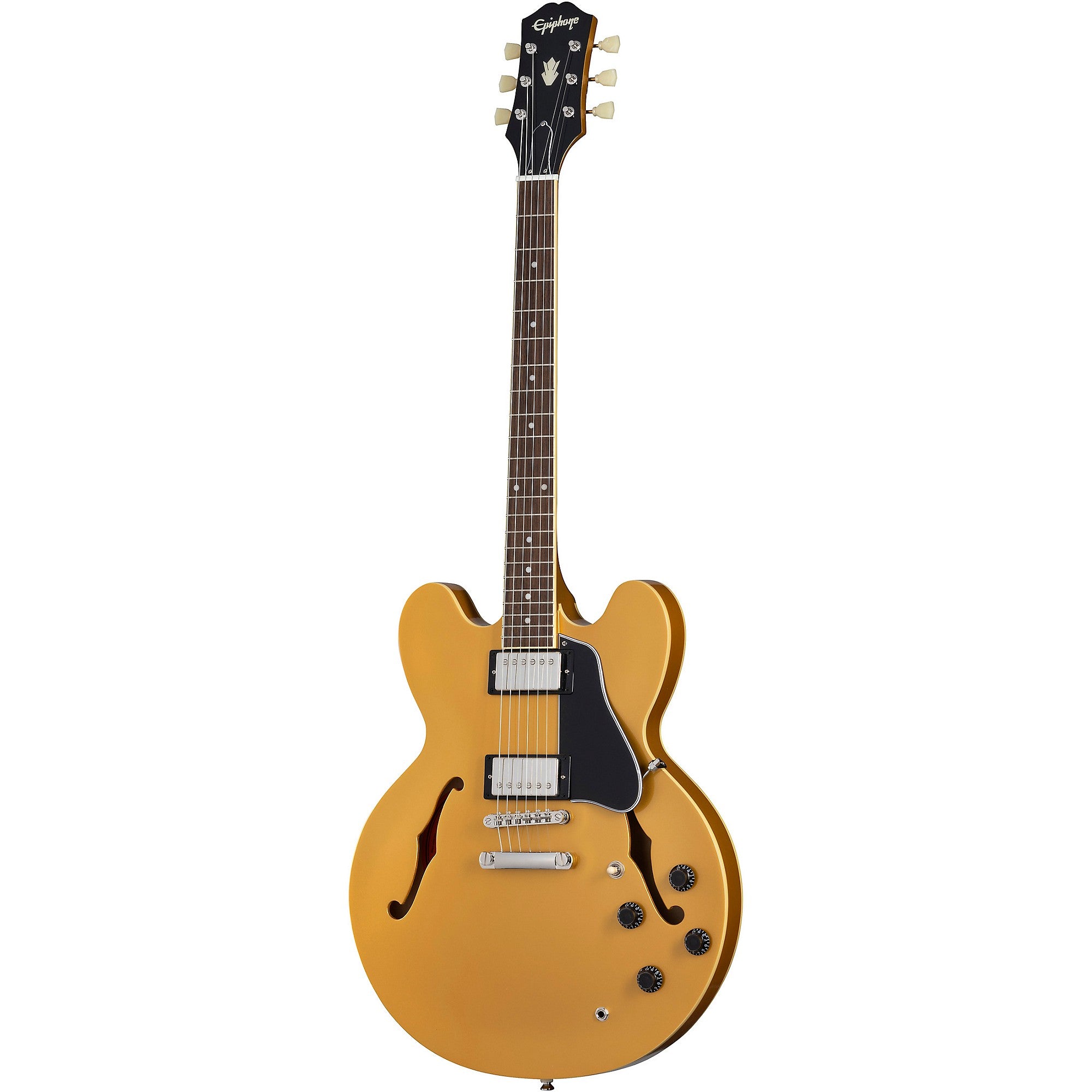 Epiphone ES-335 Traditional Pro Semi-Hollow Electric Guitar Metallic Gold