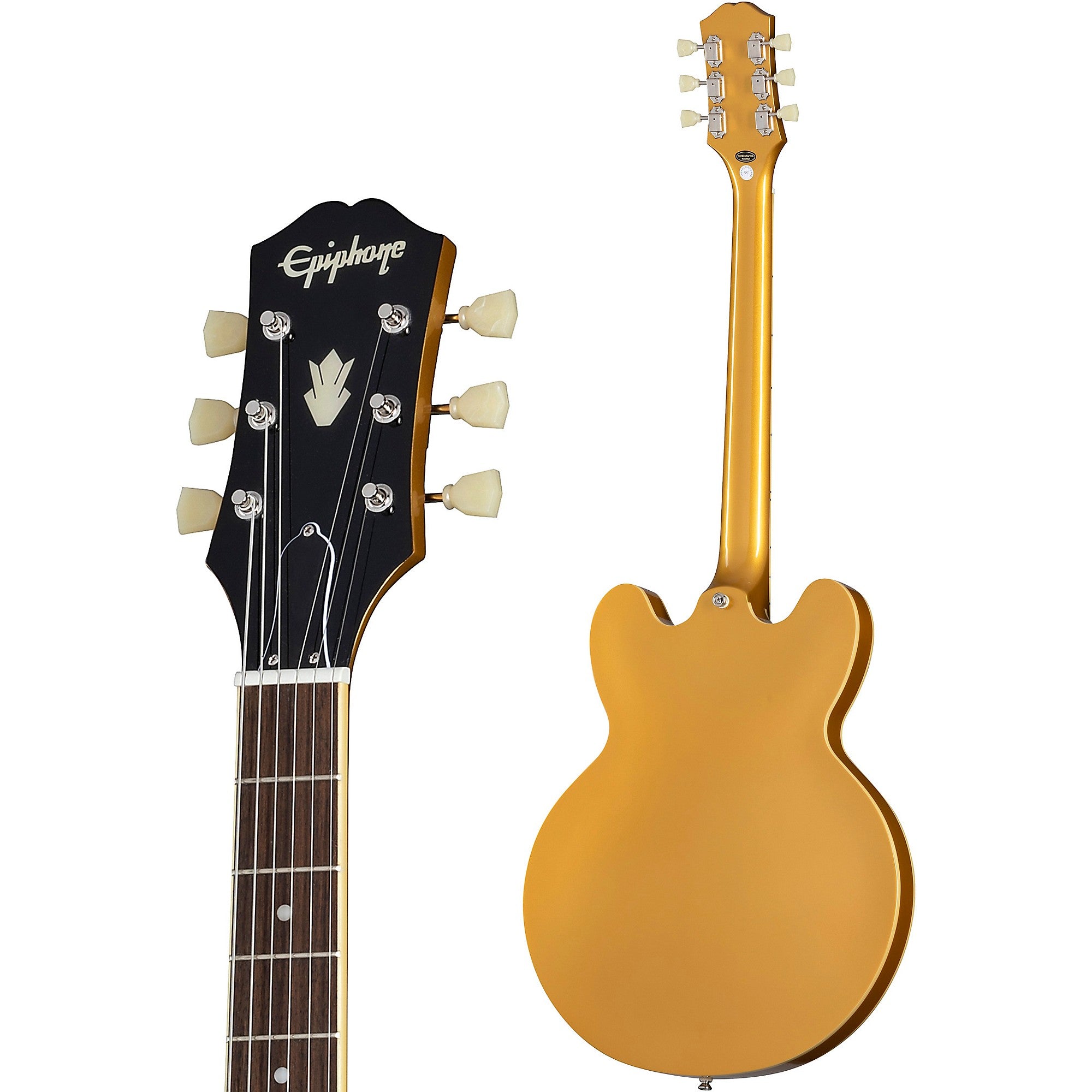 Epiphone ES-335 Traditional Pro Semi-Hollow Electric Guitar Metallic Gold