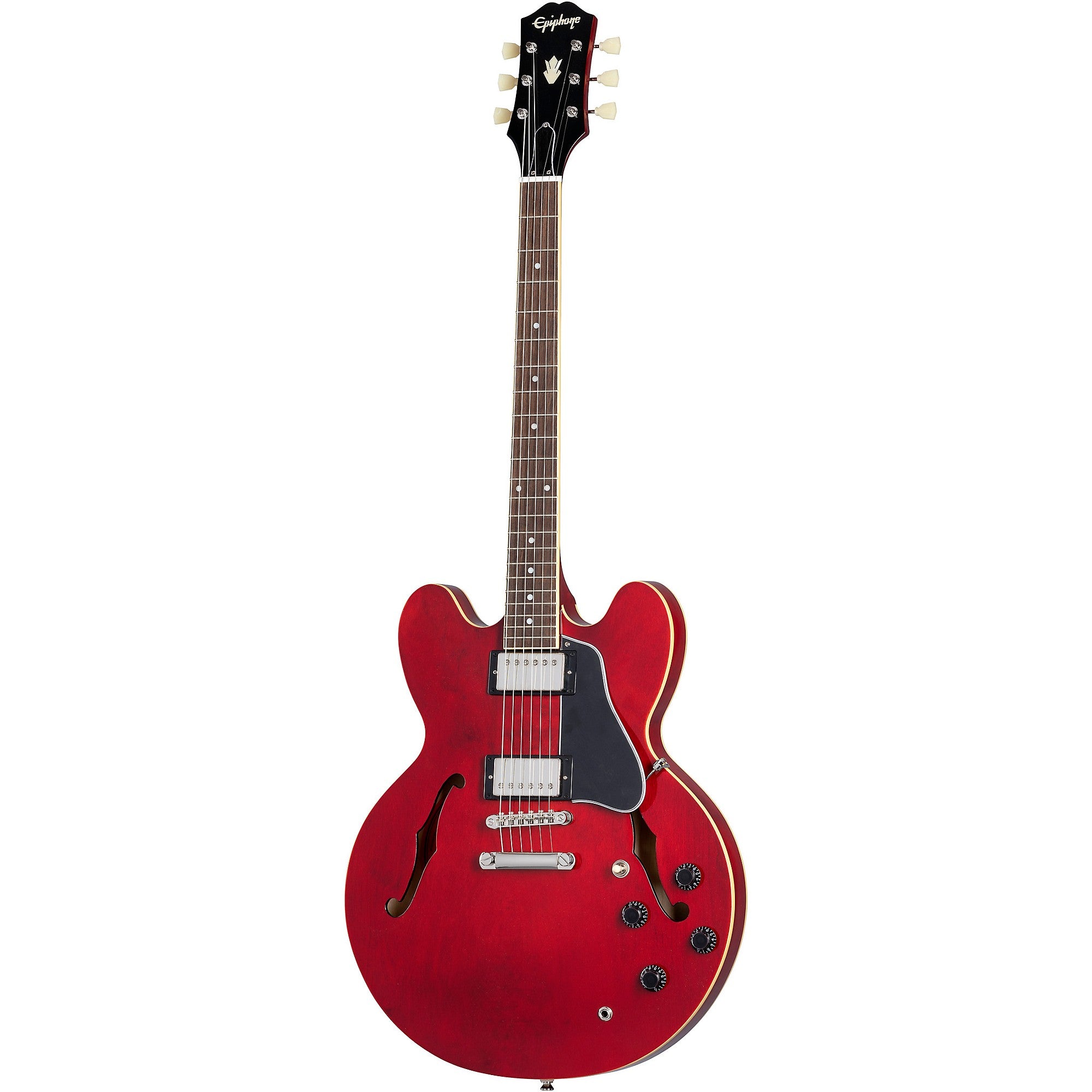 Epiphone ES-335 Traditional Pro Semi-Hollow Electric Guitar Wine Red