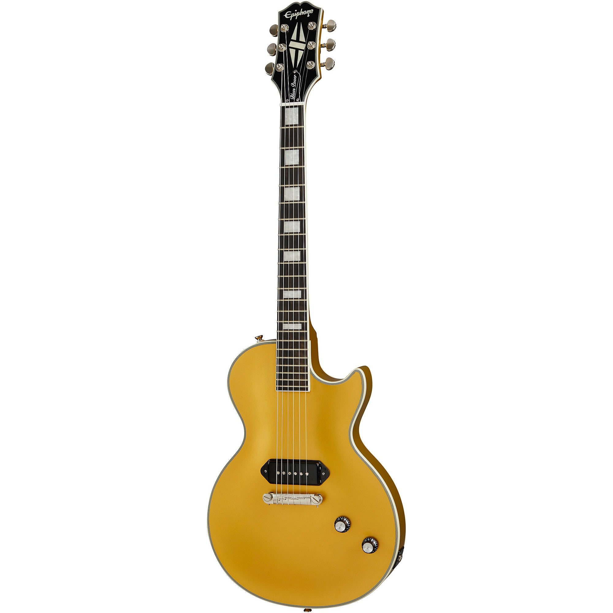 Epiphone Jared James Nichols Gold Glory Les Paul Custom Electric Guitar Double Gold