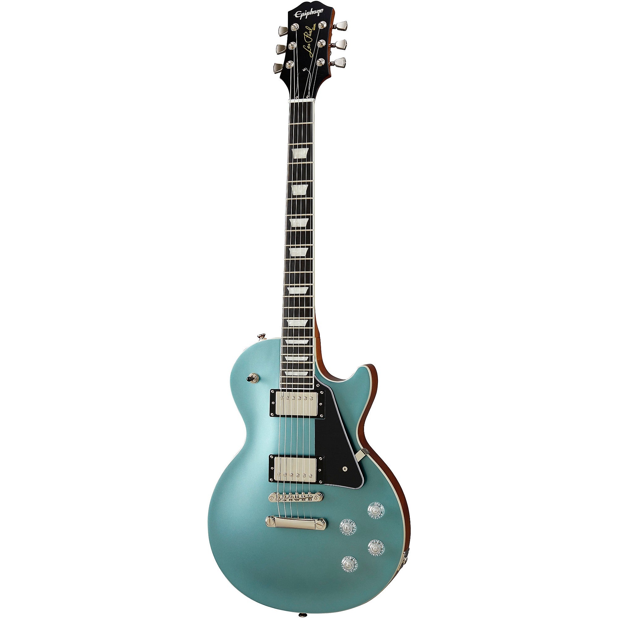 Epiphone Les Paul Modern Electric Guitar Faded Pelham Blue