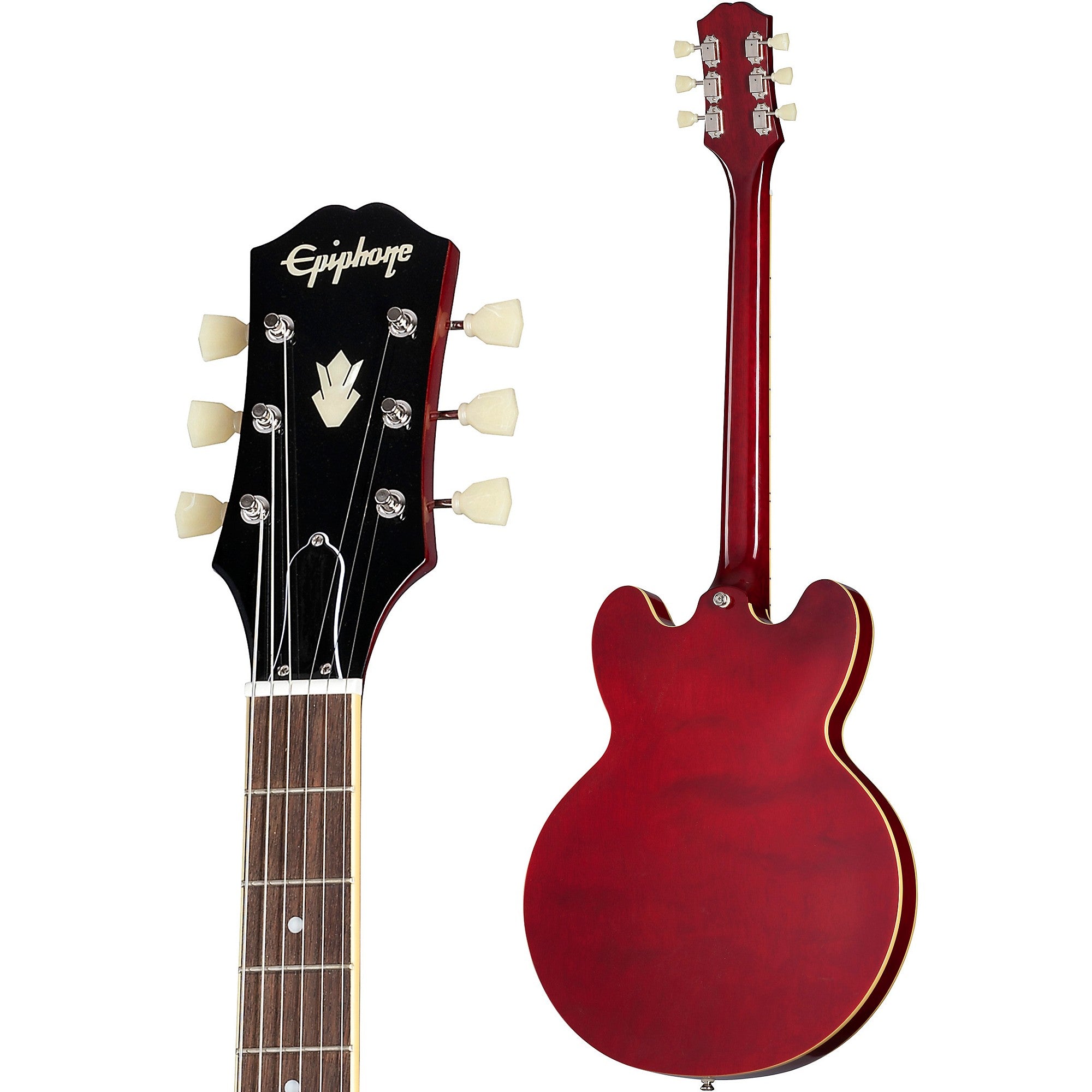 Epiphone ES-335 Traditional Pro Semi-Hollow Electric Guitar Wine Red