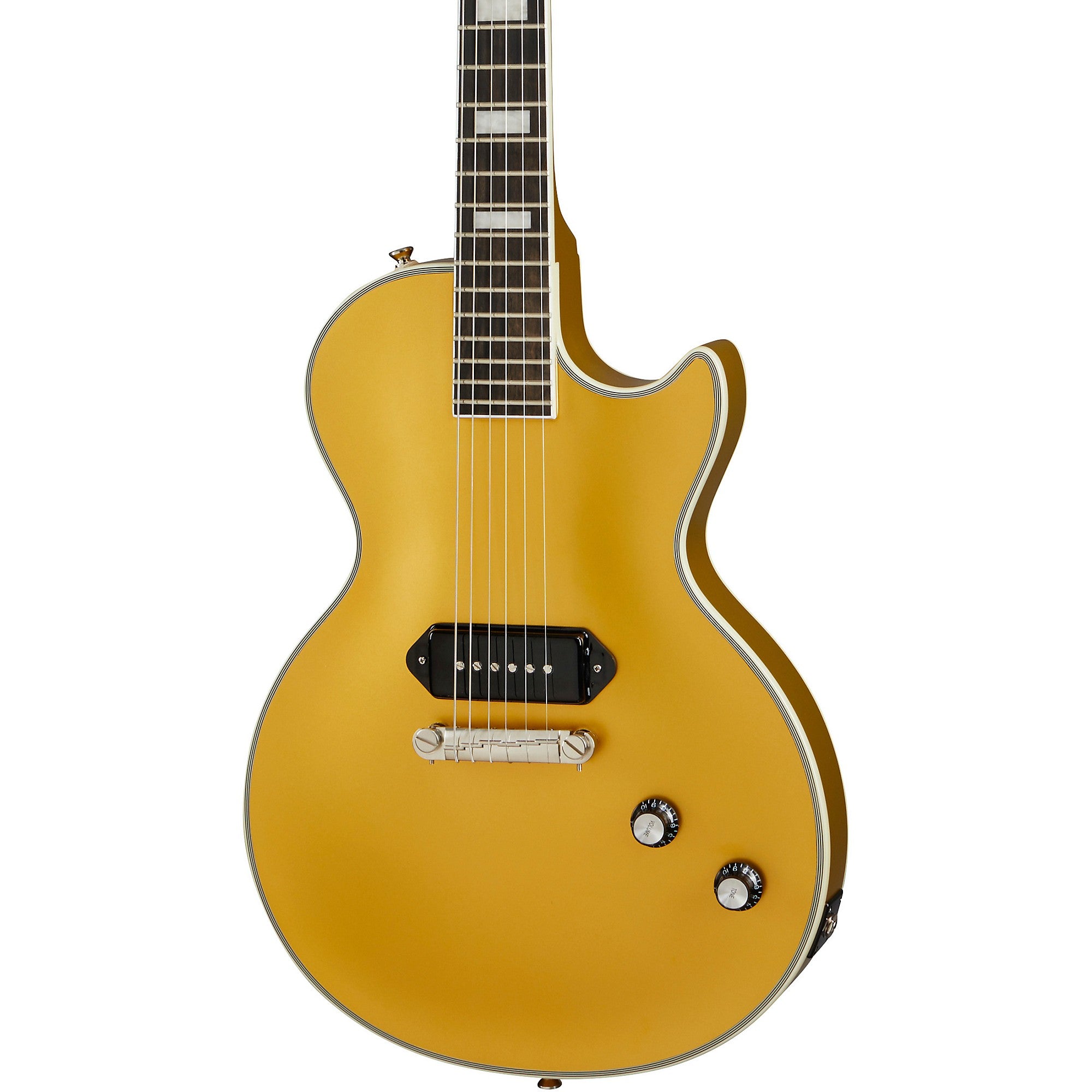 Epiphone Jared James Nichols Gold Glory Les Paul Custom Electric Guitar Double Gold