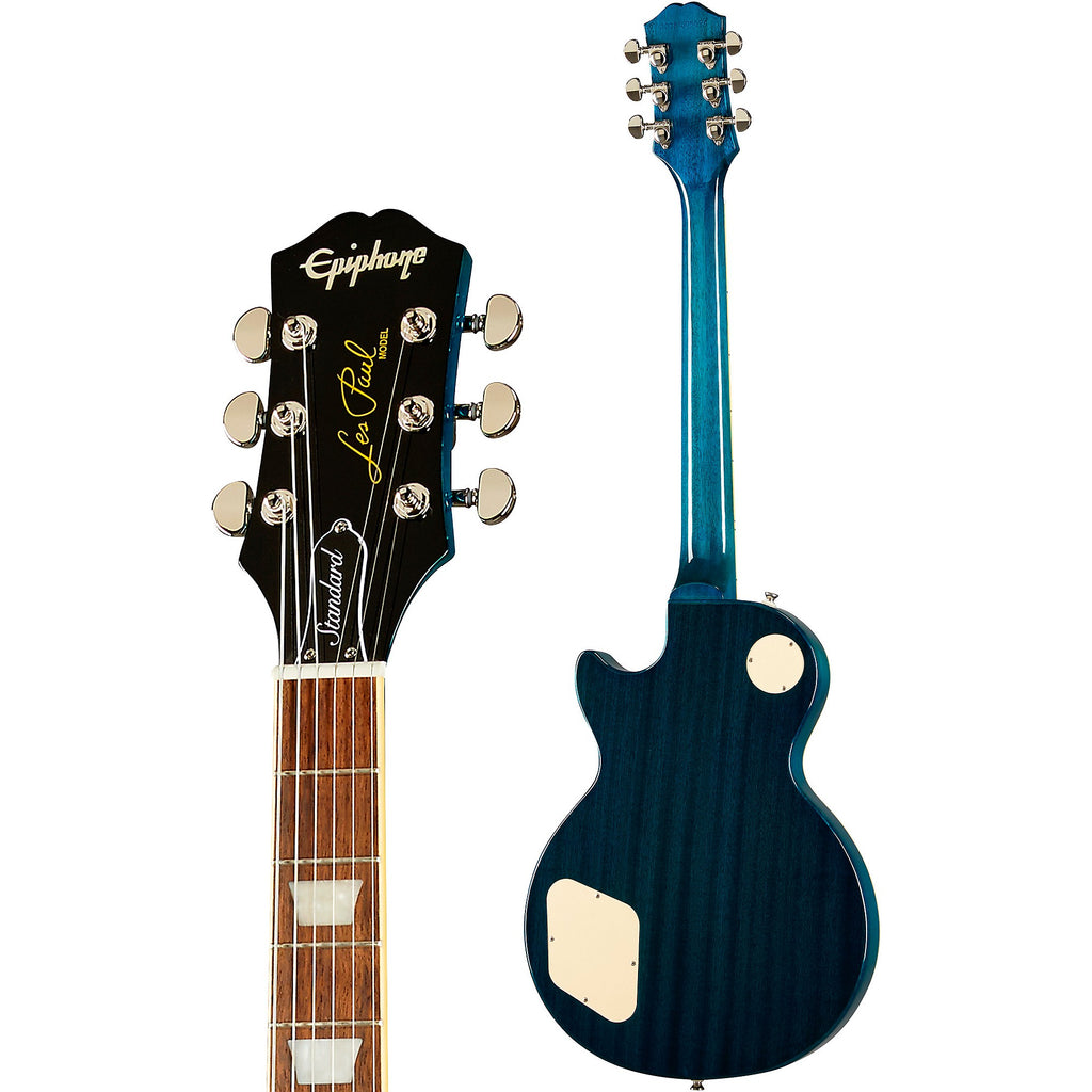 Epiphone Les Paul Standard '60s Quilt Top Limited-Edition Electric Guitar Translucent Blue