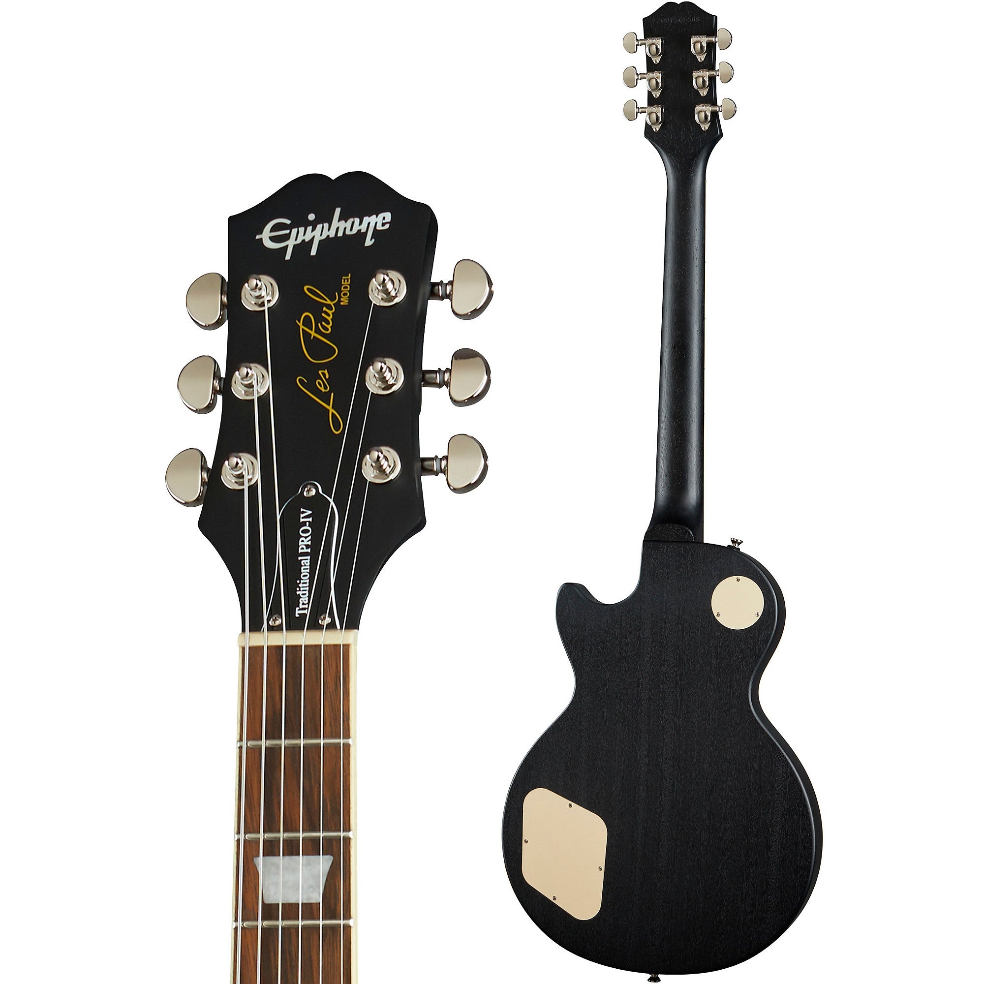 Epiphone Les Paul Traditional Pro IV Limited-Edition Electric Guitar Worn Ebony