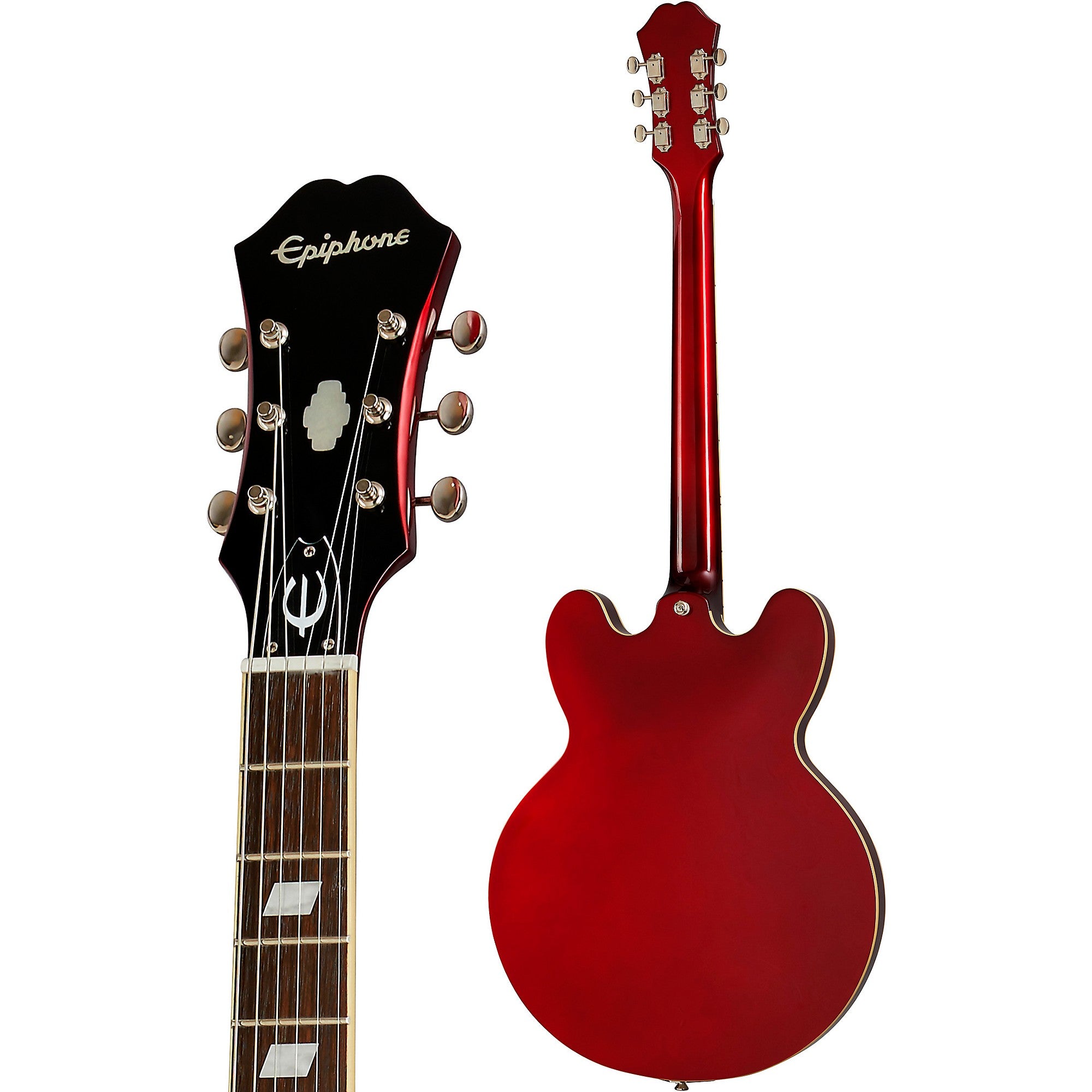 Epiphone Riviera Semi-Hollow Electric Guitar Sparkling Burgundy