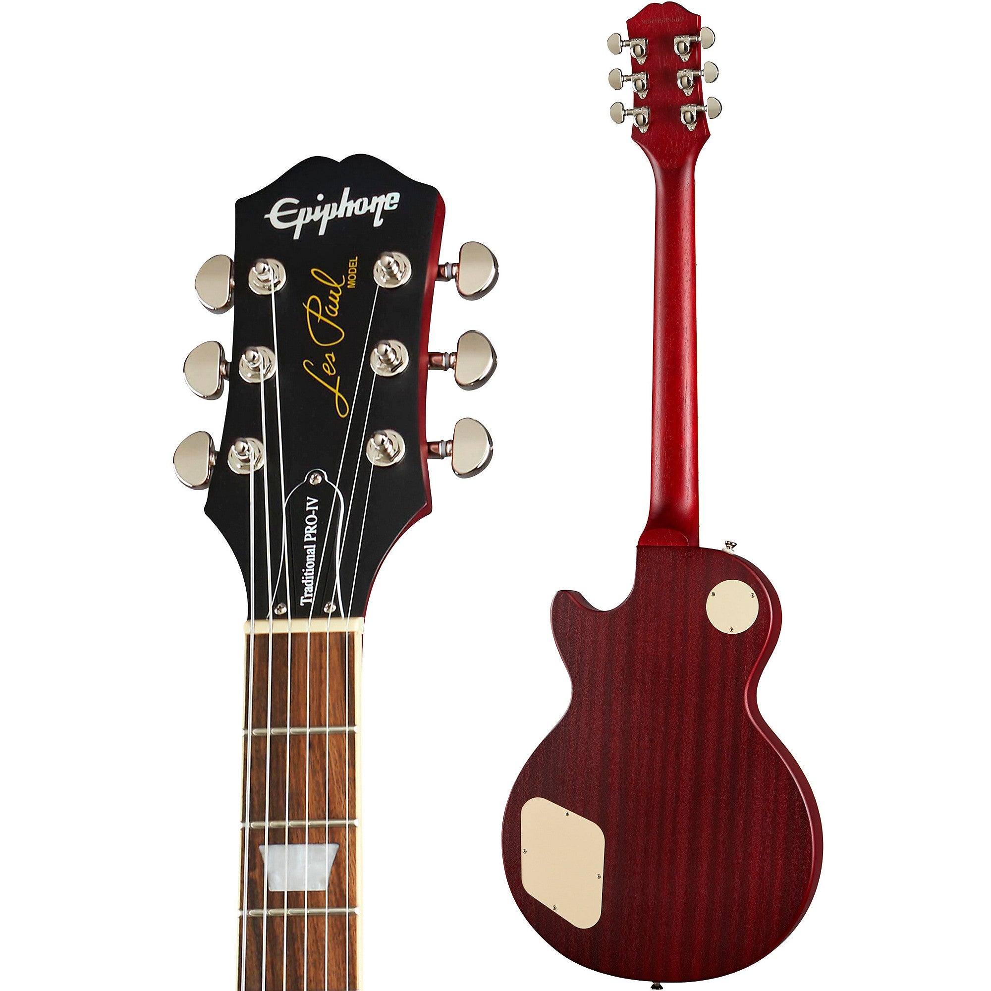 Epiphone Les Paul Traditional Pro IV Limited-Edition Electric Guitar Worn Wine Red