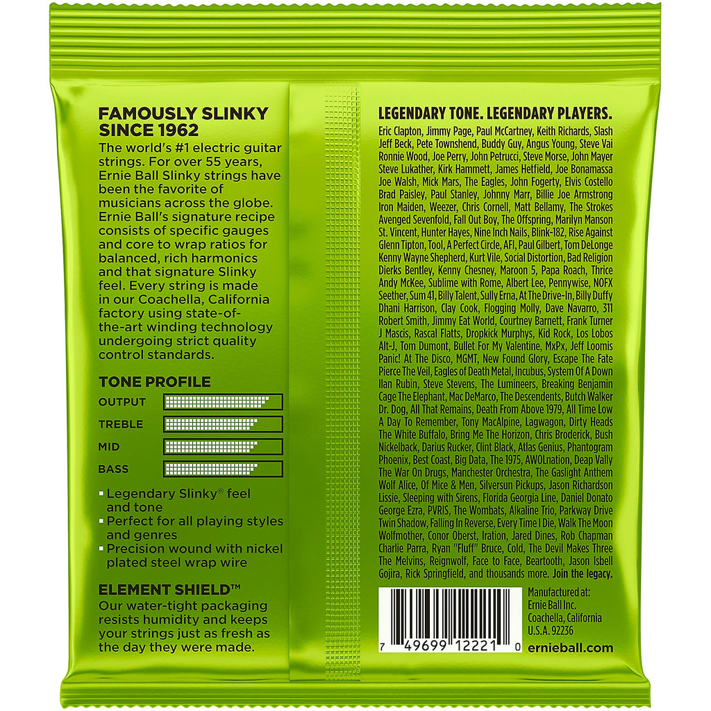 Ernie Ball Regular Slinky 2221 (10-46) Nickel Wound Electric Guitar Strings