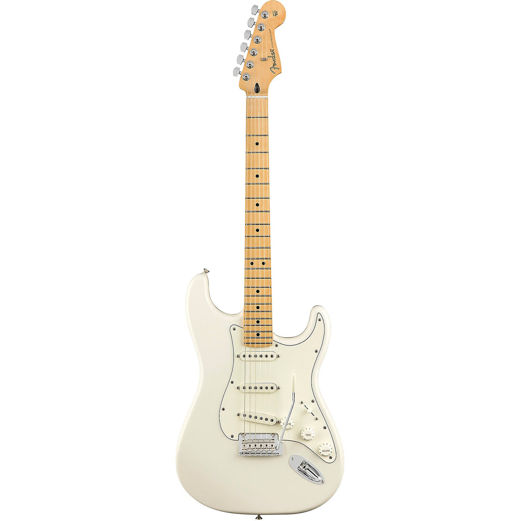 Fender Player Series Stratocaster Maple Fingerboard Electric Guitar Polar White