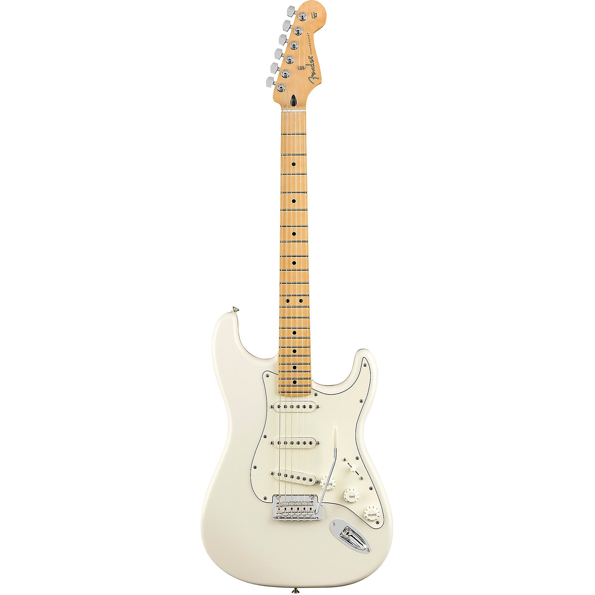 Fender Player Series Stratocaster Maple Fingerboard Electric Guitar Polar White