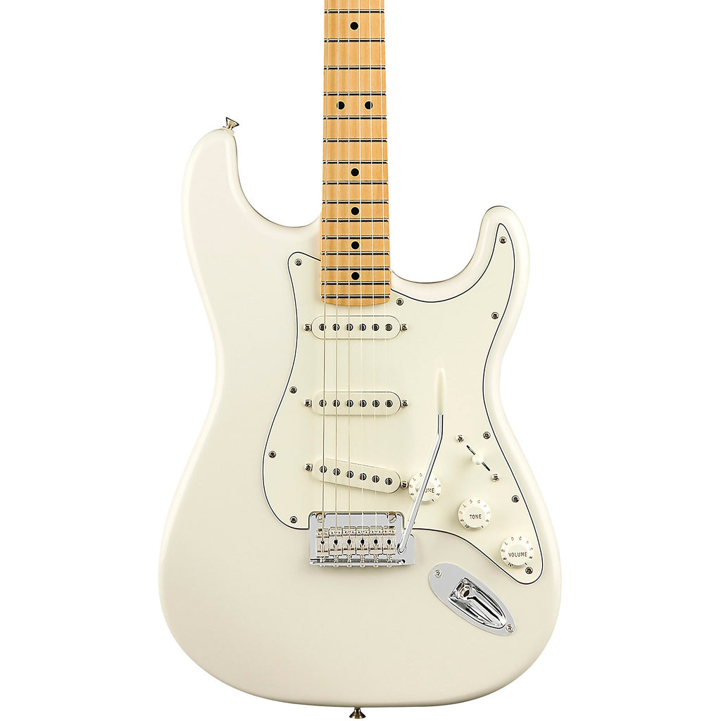 Fender Player Series Stratocaster Maple Fingerboard Electric Guitar Polar White