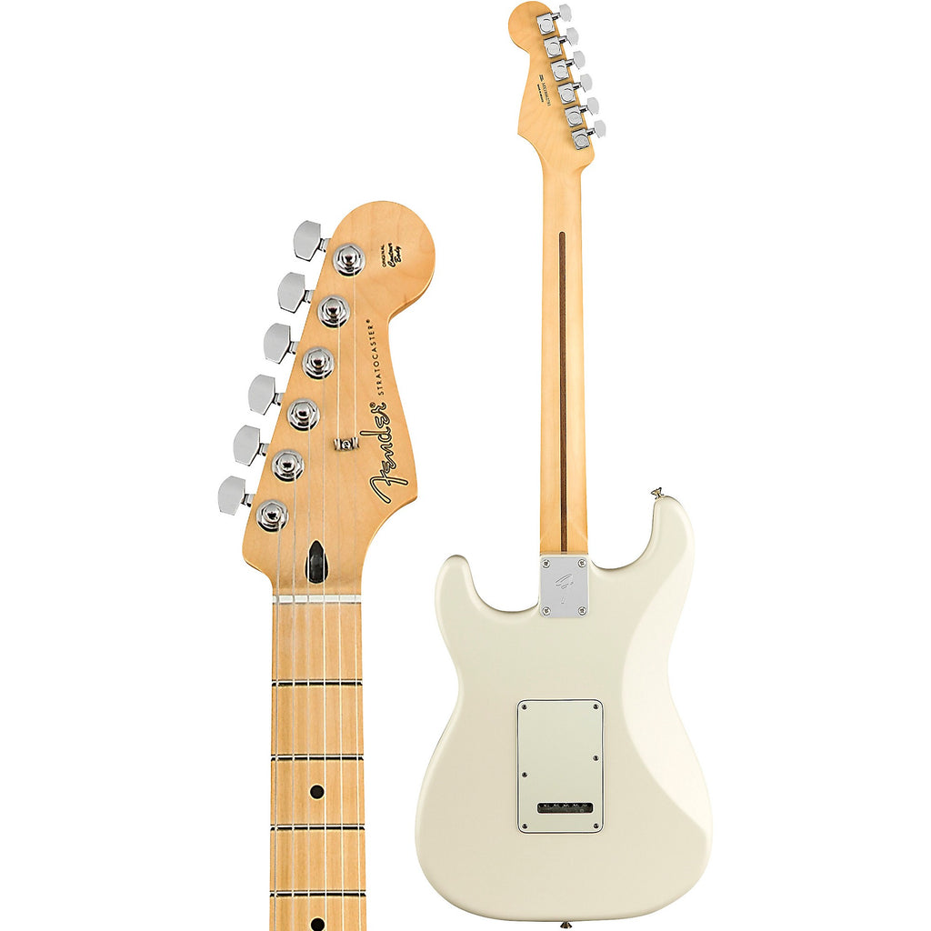 Fender Player Series Stratocaster Maple Fingerboard Electric Guitar Polar White