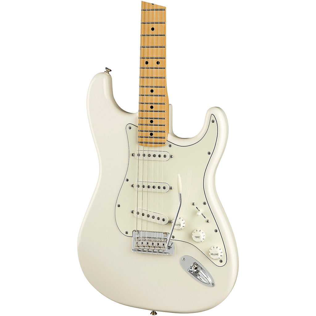 Fender Player Series Stratocaster Maple Fingerboard Electric Guitar Polar White