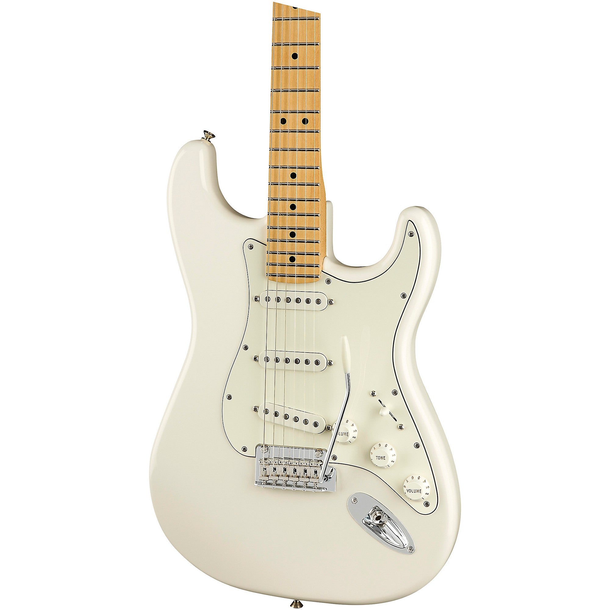 Fender Player Series Stratocaster Maple Fingerboard Electric Guitar Polar White