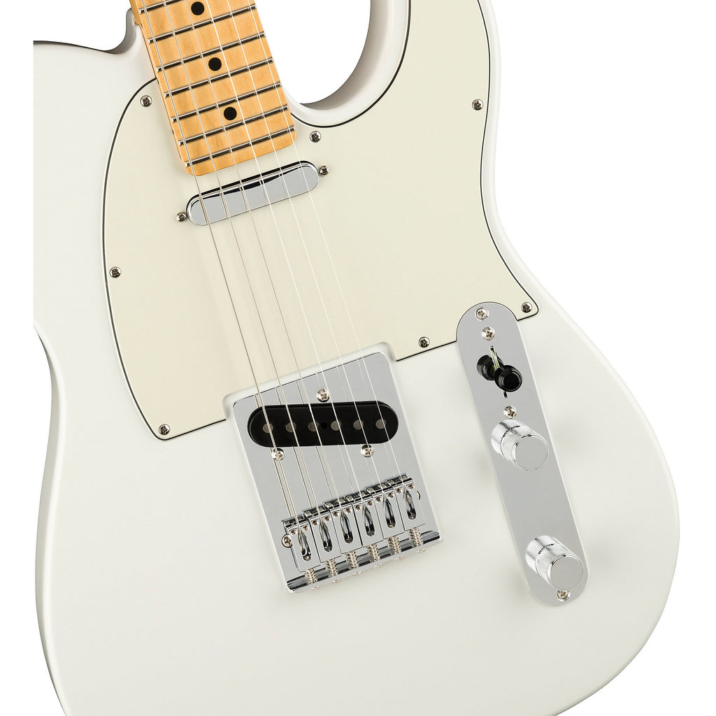 Fender Player Telecaster Maple Fingerboard Electric Guitar Polar White