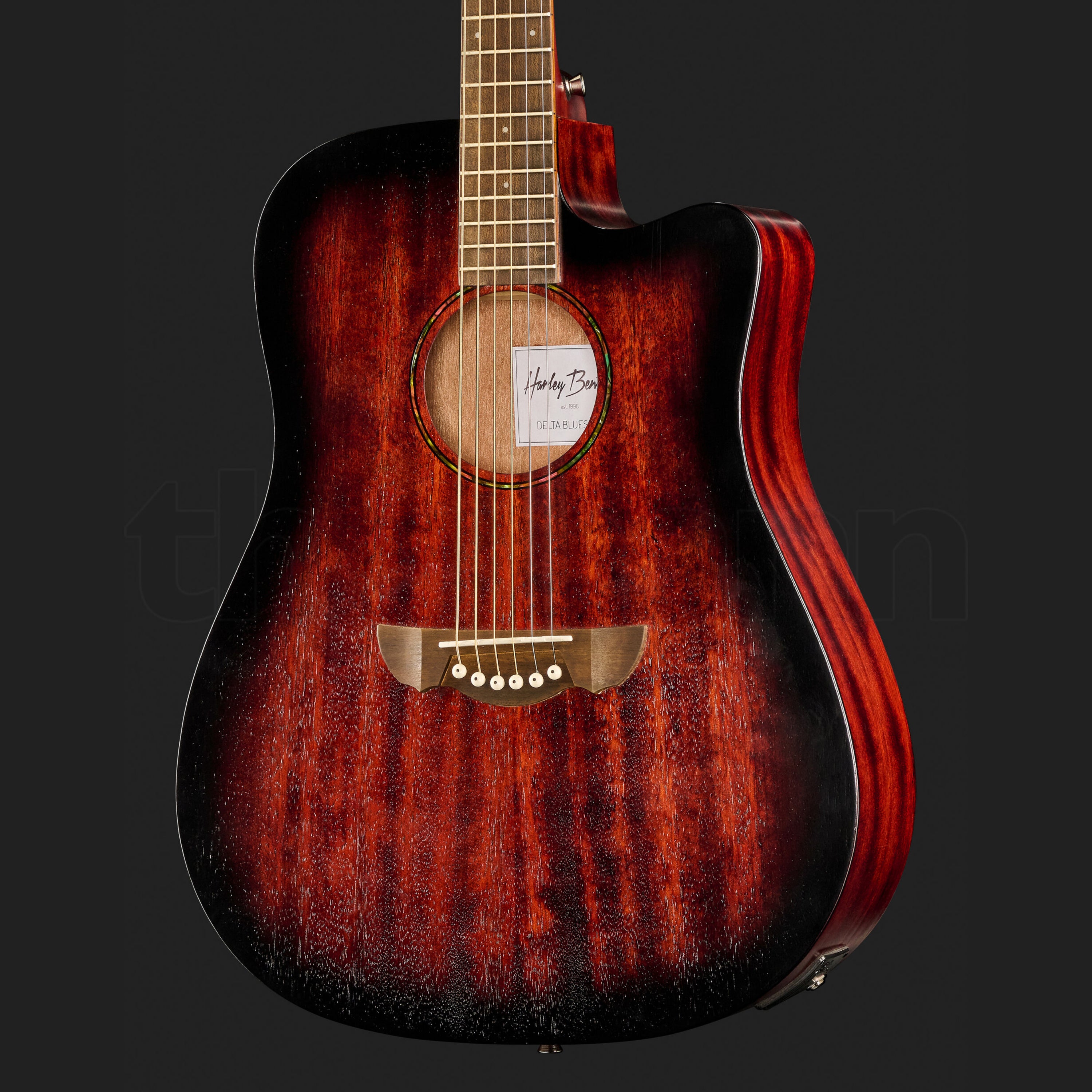 Harley Benton Delta Blues DCE