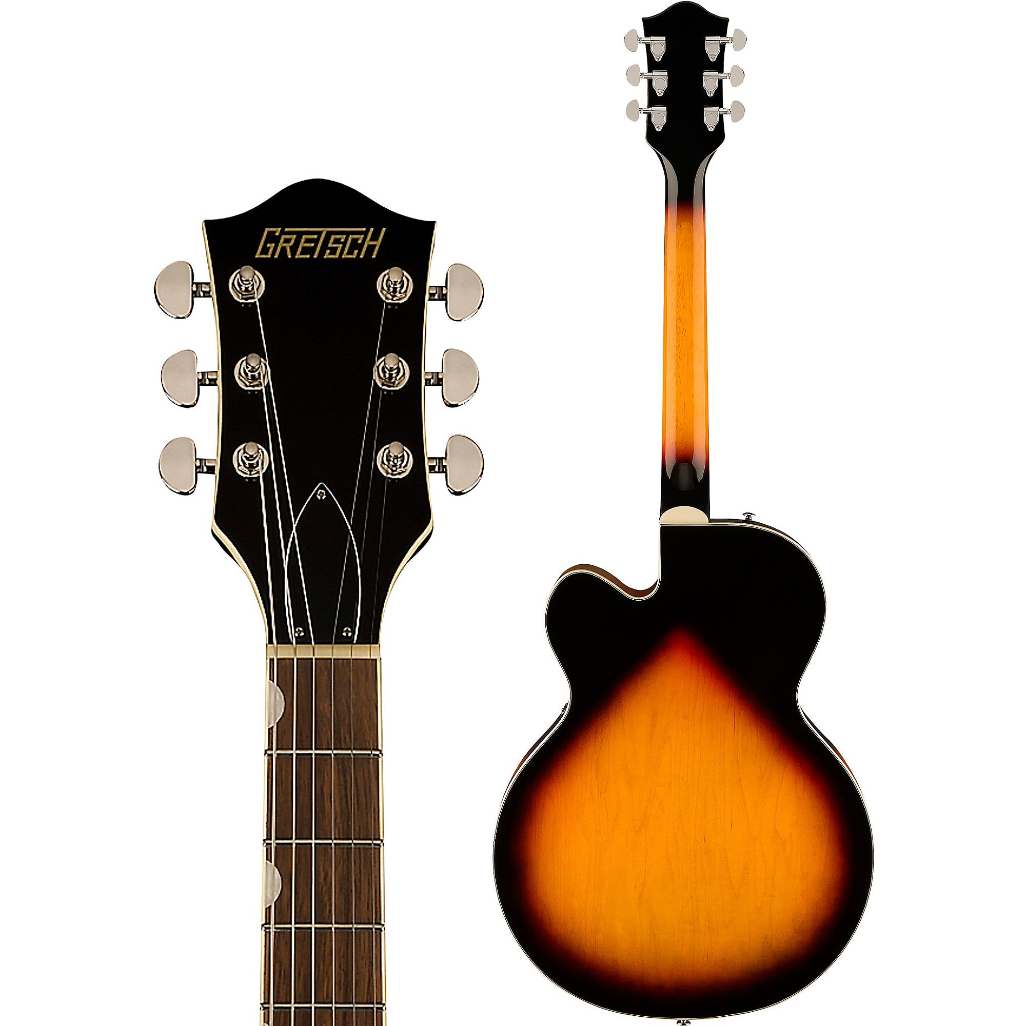 Gretsch Guitars G2420 Streamliner Hollow Body With Chromatic II Tailpiece Electric Guitar Aged Brooklyn Burst