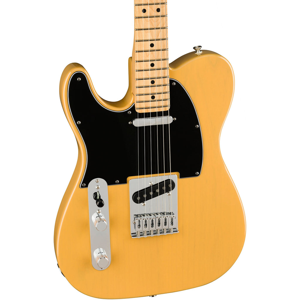 Fender Player Telecaster Maple Fingerboard Left-Handed Electric Guitar Butterscotch Blonde