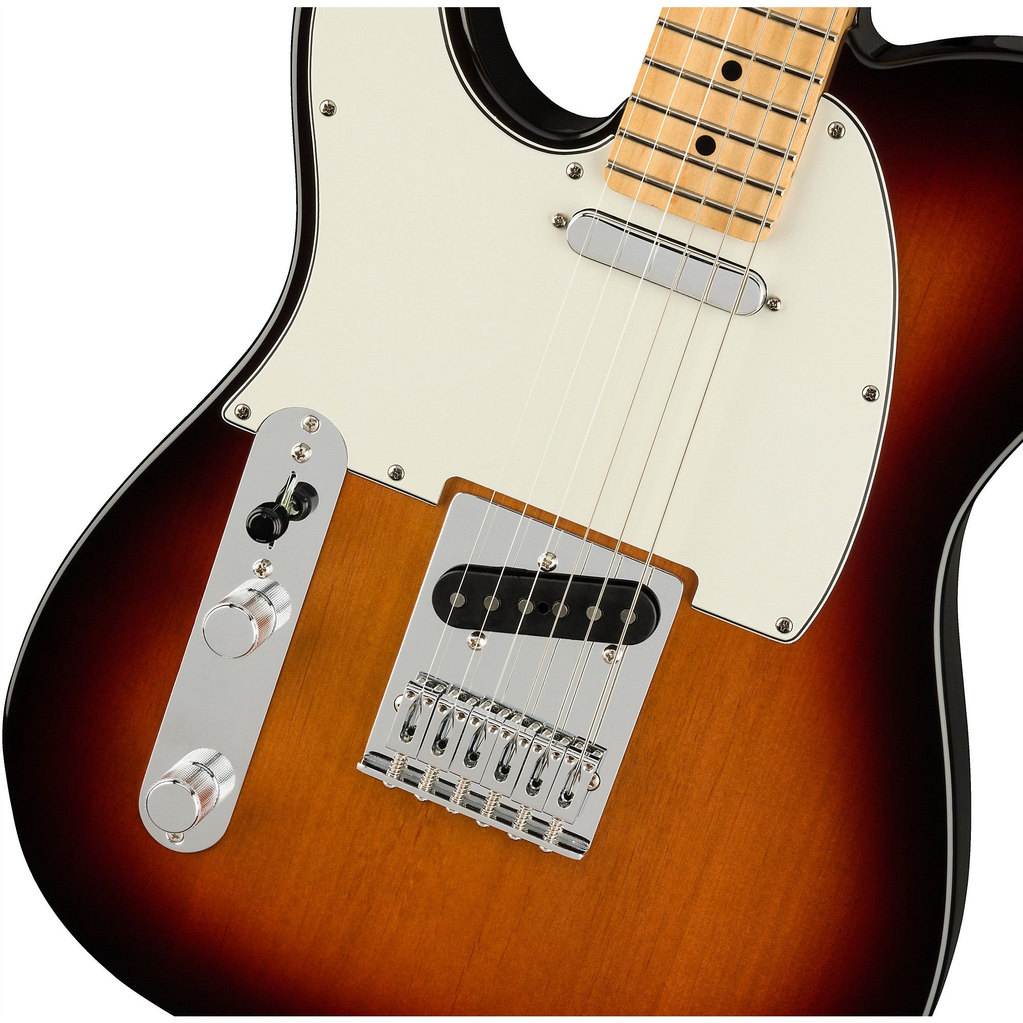 Fender Player Telecaster Maple Fingerboard Left-Handed Electric Guitar 3-Color Sunburst