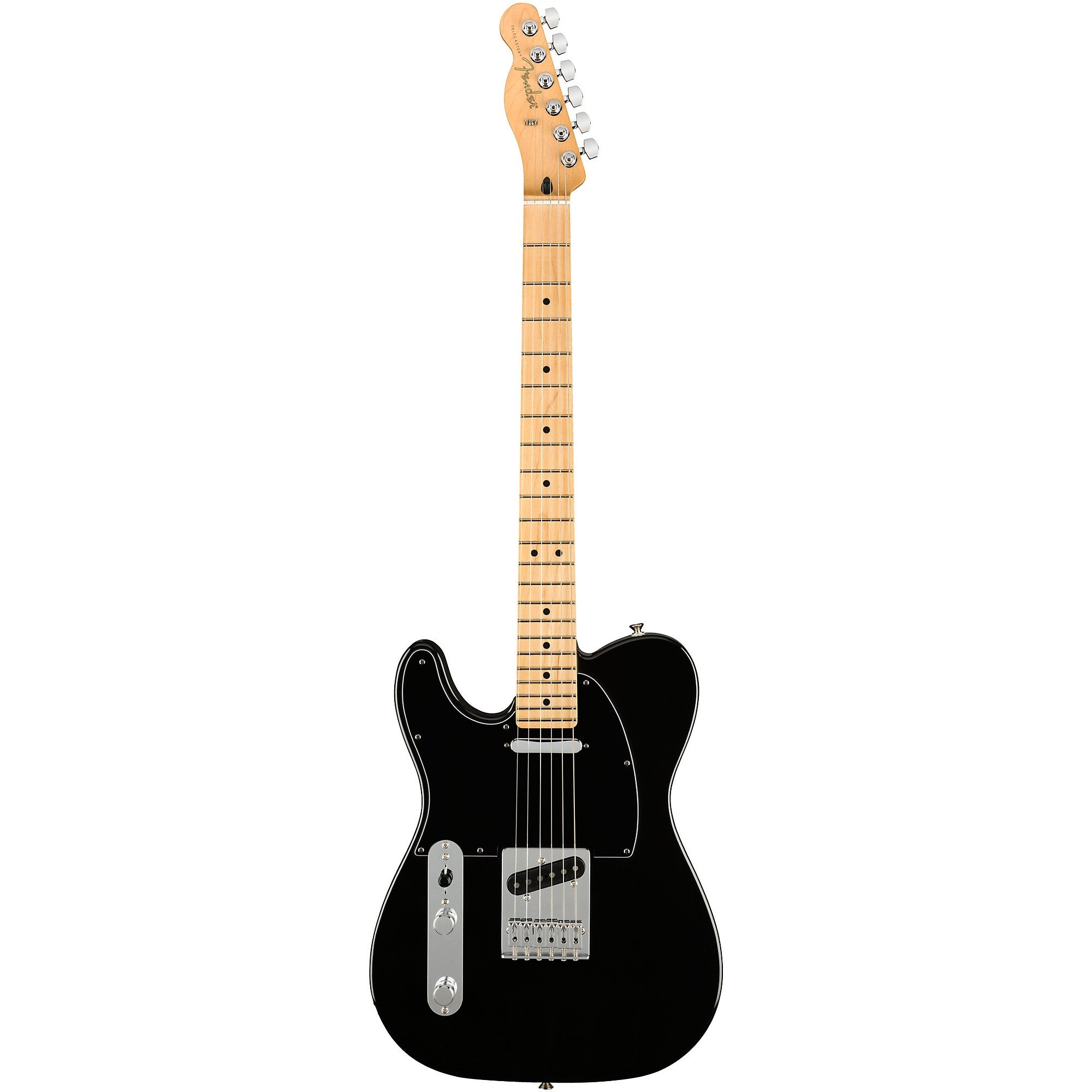 Fender Player Telecaster Maple Fingerboard Left-Handed Electric Guitar Black