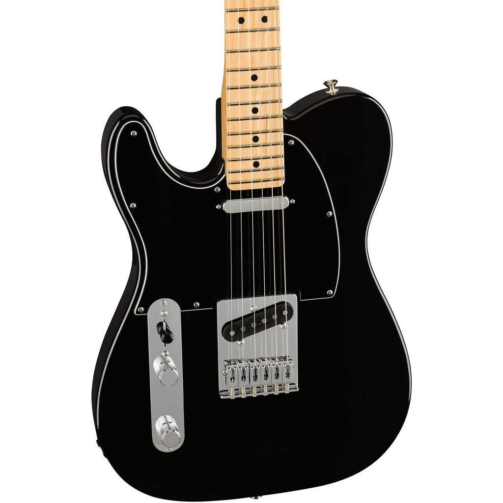 Fender Player Telecaster Maple Fingerboard Left-Handed Electric Guitar Black
