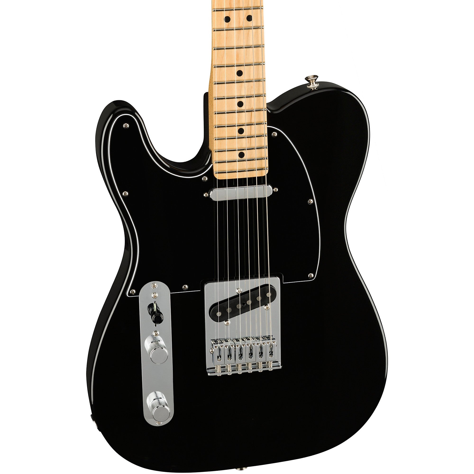 Fender Player Telecaster Maple Fingerboard Left-Handed Electric Guitar Black
