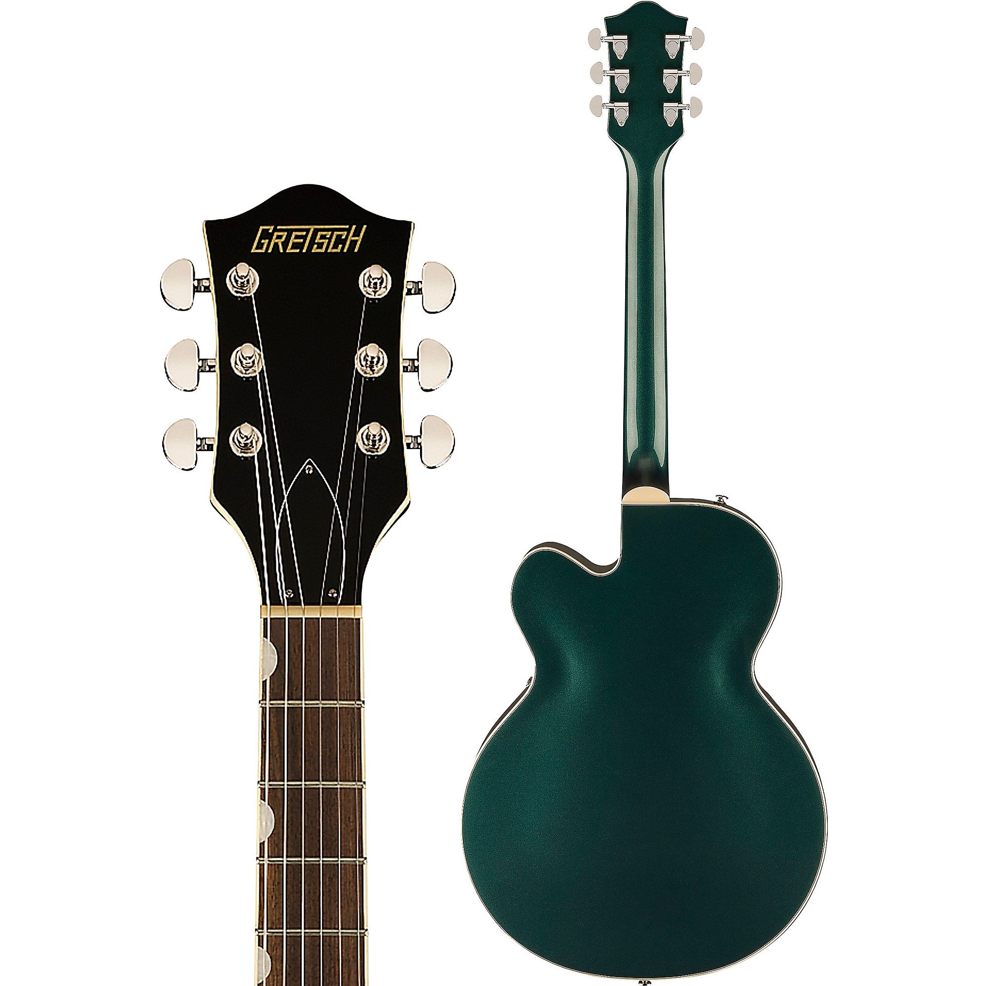 Gretsch Guitars G2420 Streamliner Hollow Body With Chromatic II Tailpiece Electric Guitar Cadillac Green