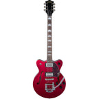 Gretsch Guitars G2657T Streamliner Center Block Jr. Double-Cut With Bigsby Electric Guitar Candy Apple Red