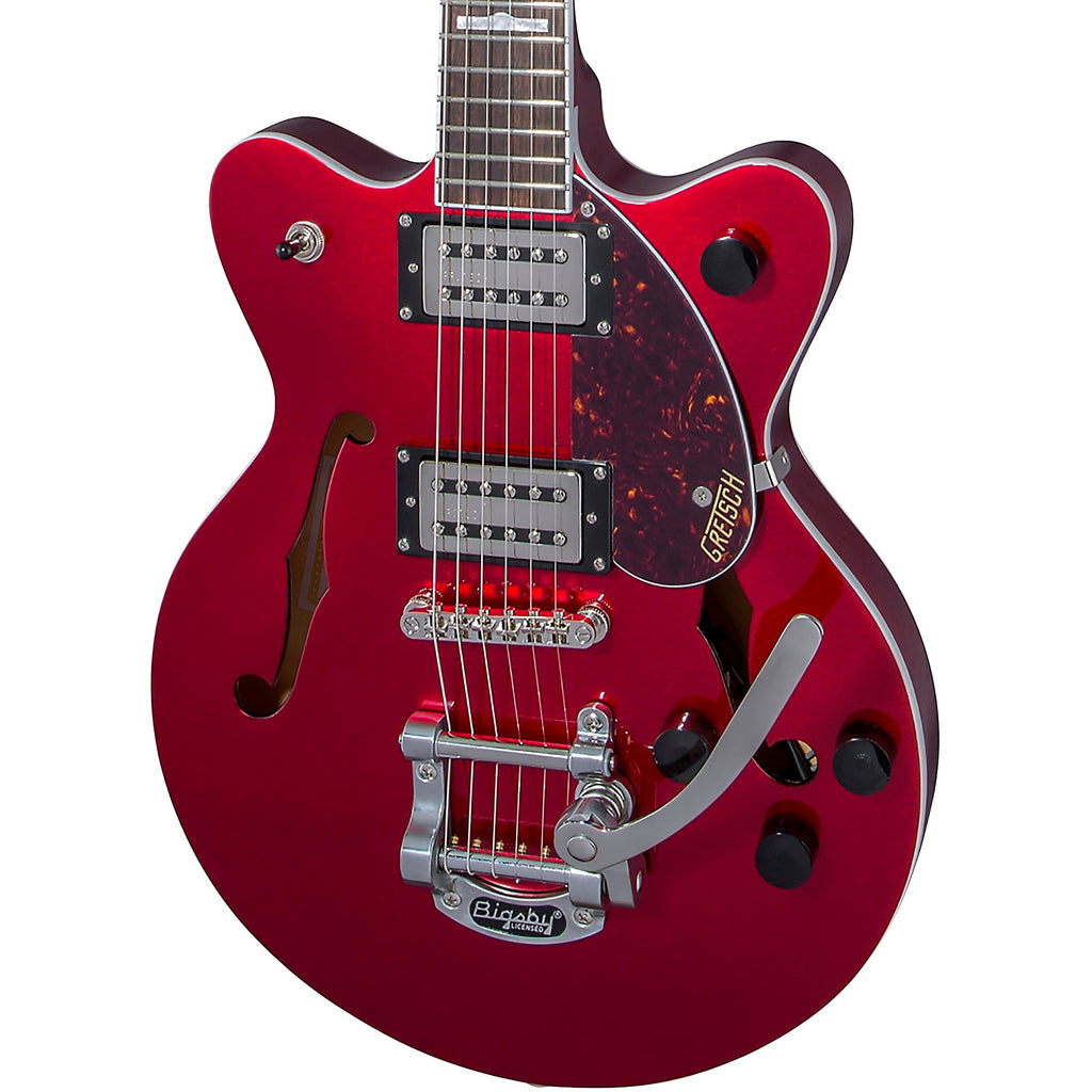 Gretsch Guitars G2657T Streamliner Center Block Jr. Double-Cut With Bigsby Electric Guitar Candy Apple Red