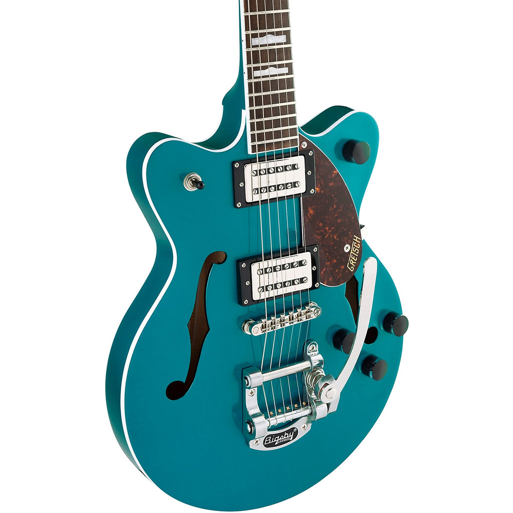 Gretsch Guitars G2657T Streamliner Center Block Jr. Double-Cut With Bigsby Electric Guitar Ocean Turquoise