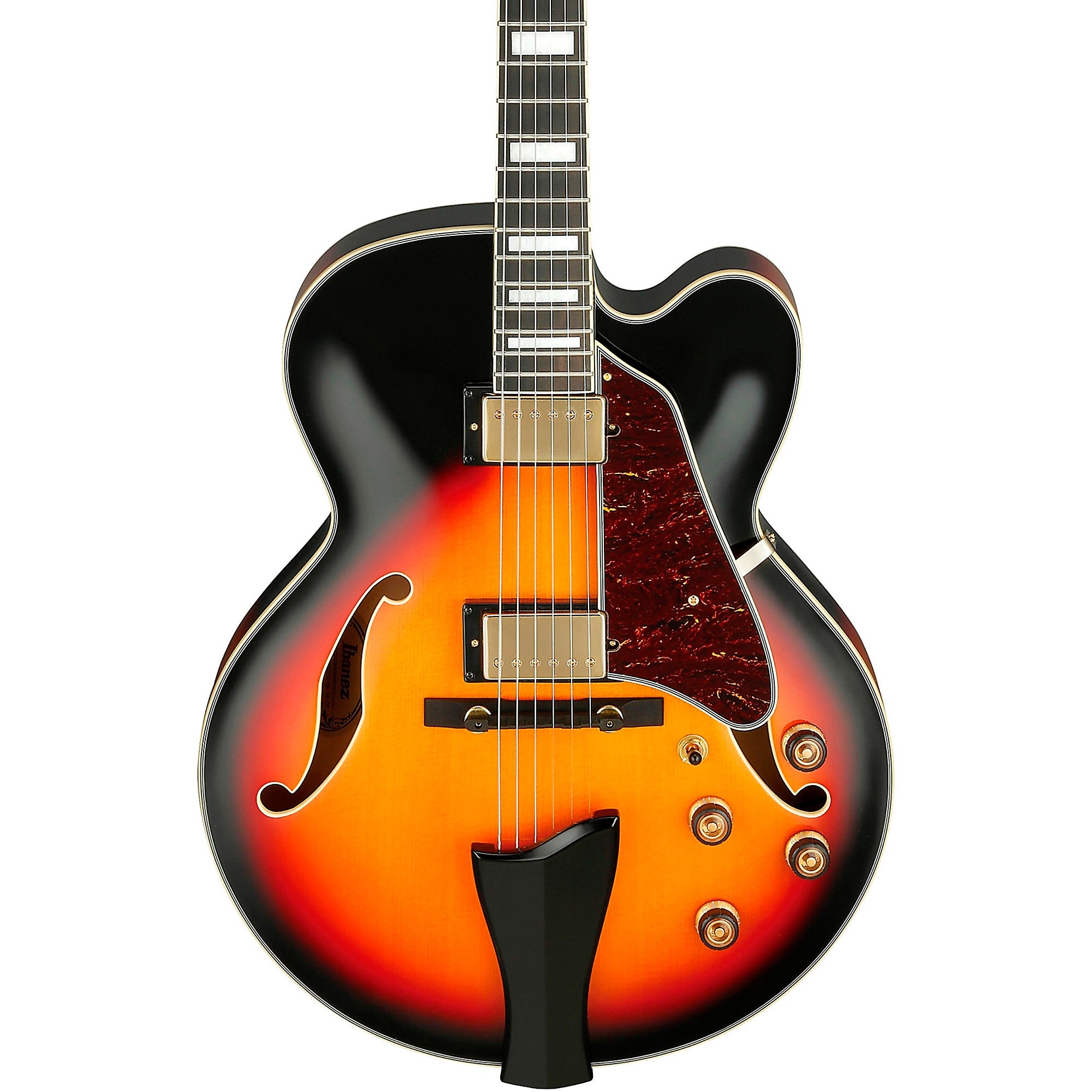 Ibanez AF95 Artcore Full Hollowbody Guitar Brown Sunburst