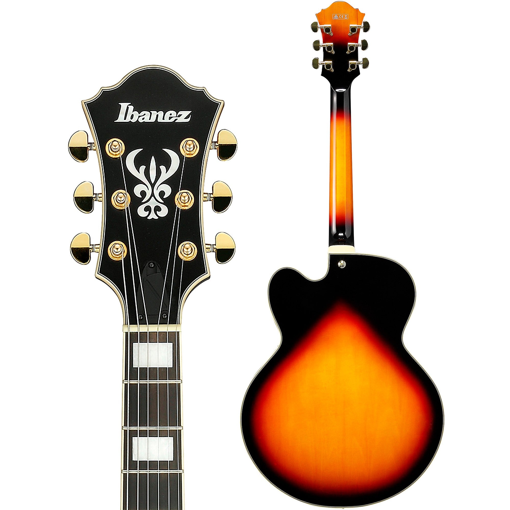 Ibanez AF95 Artcore Full Hollowbody Guitar Brown Sunburst